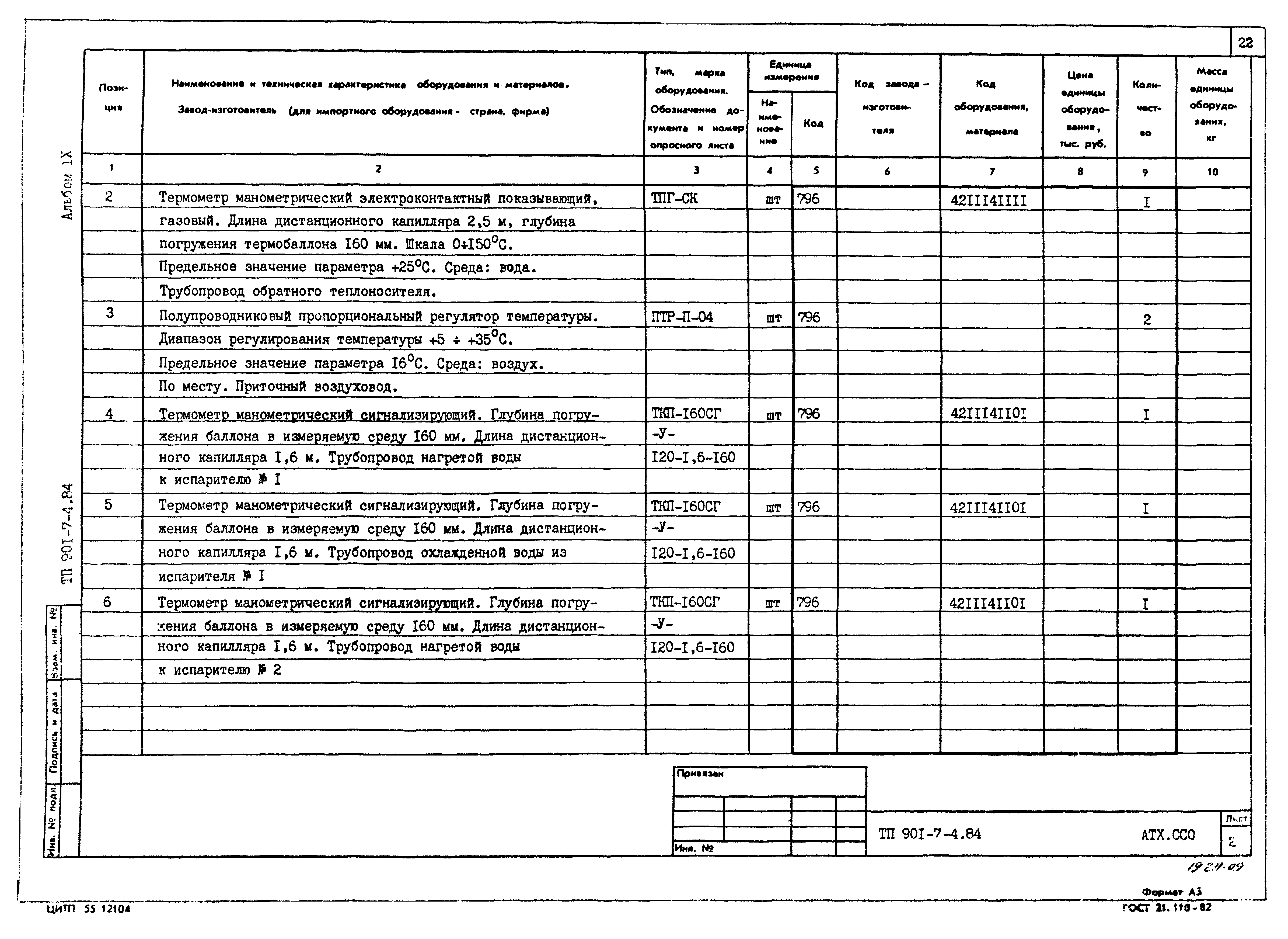 Типовой проект 901-7-4.84