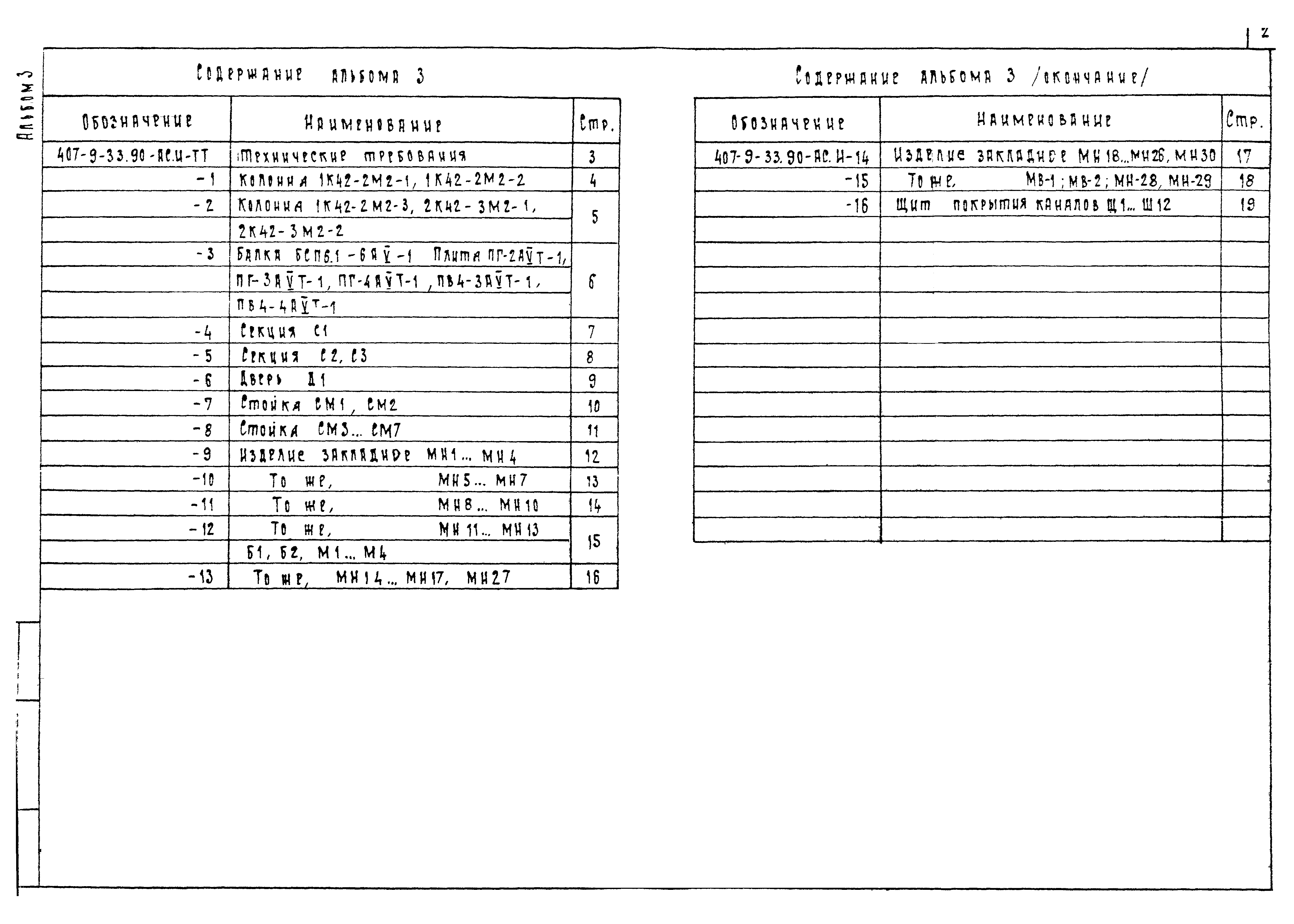 Типовой проект 407-9-33.90