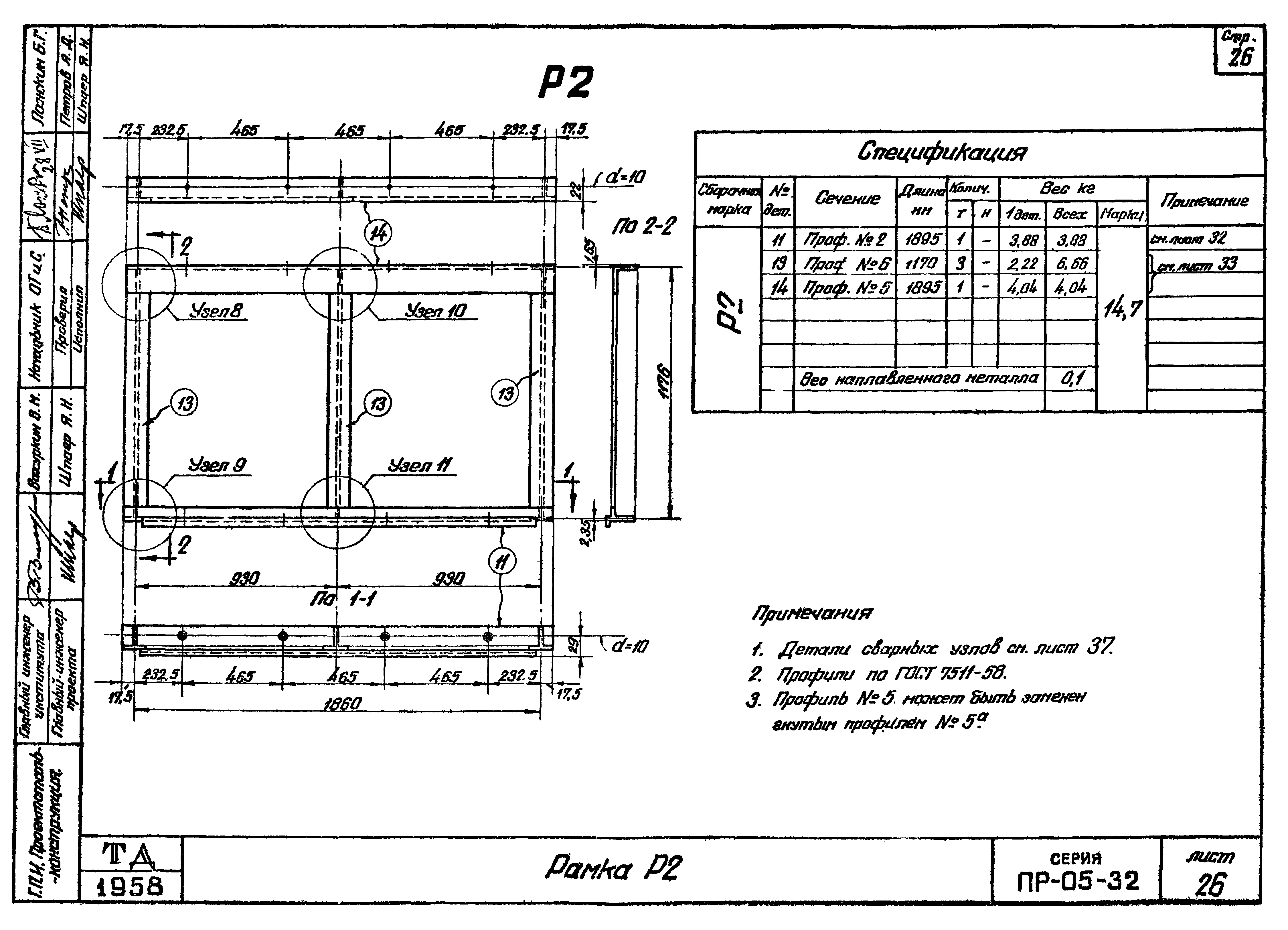 Серия ПР-05-32