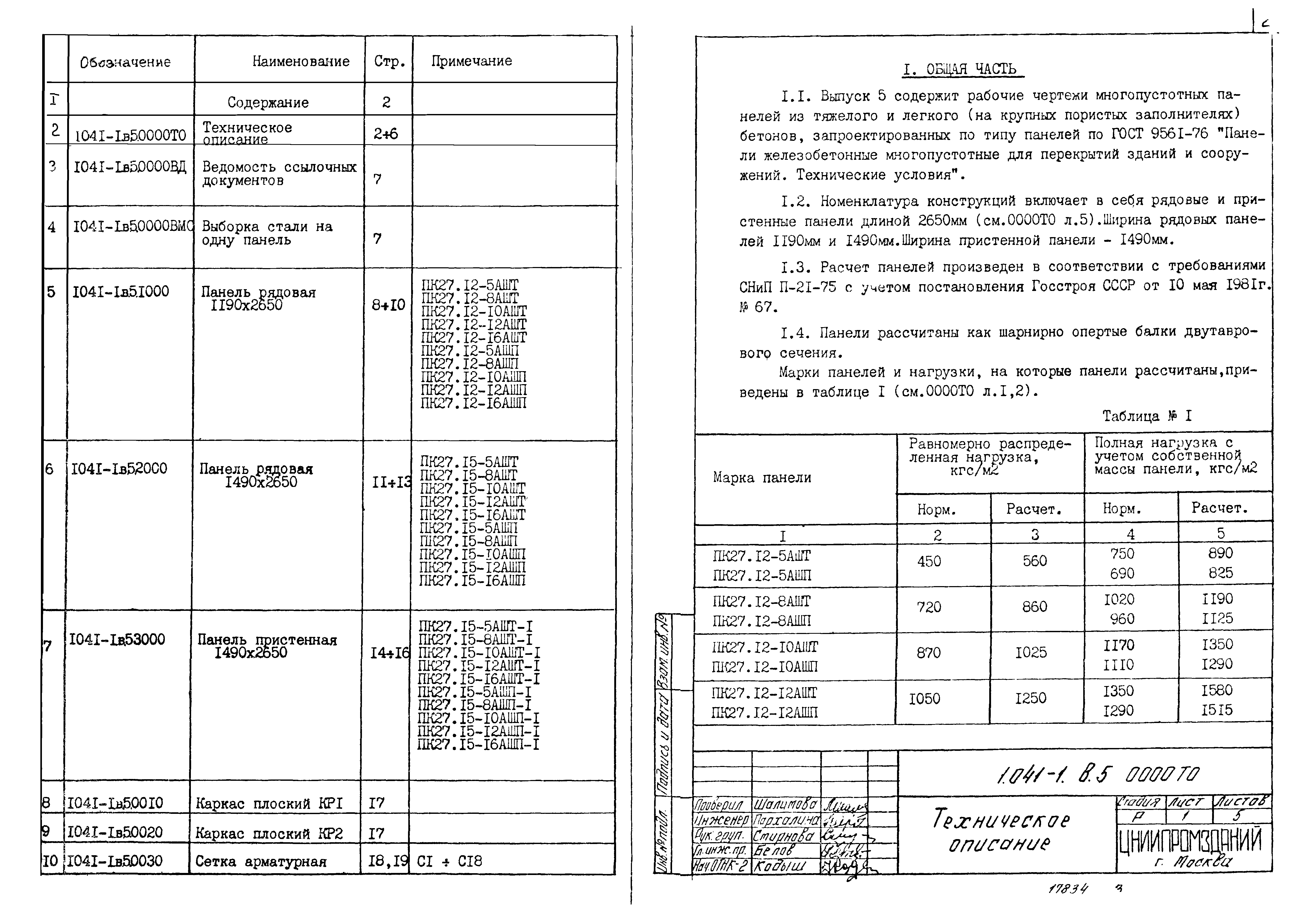 Серия 1.041-1