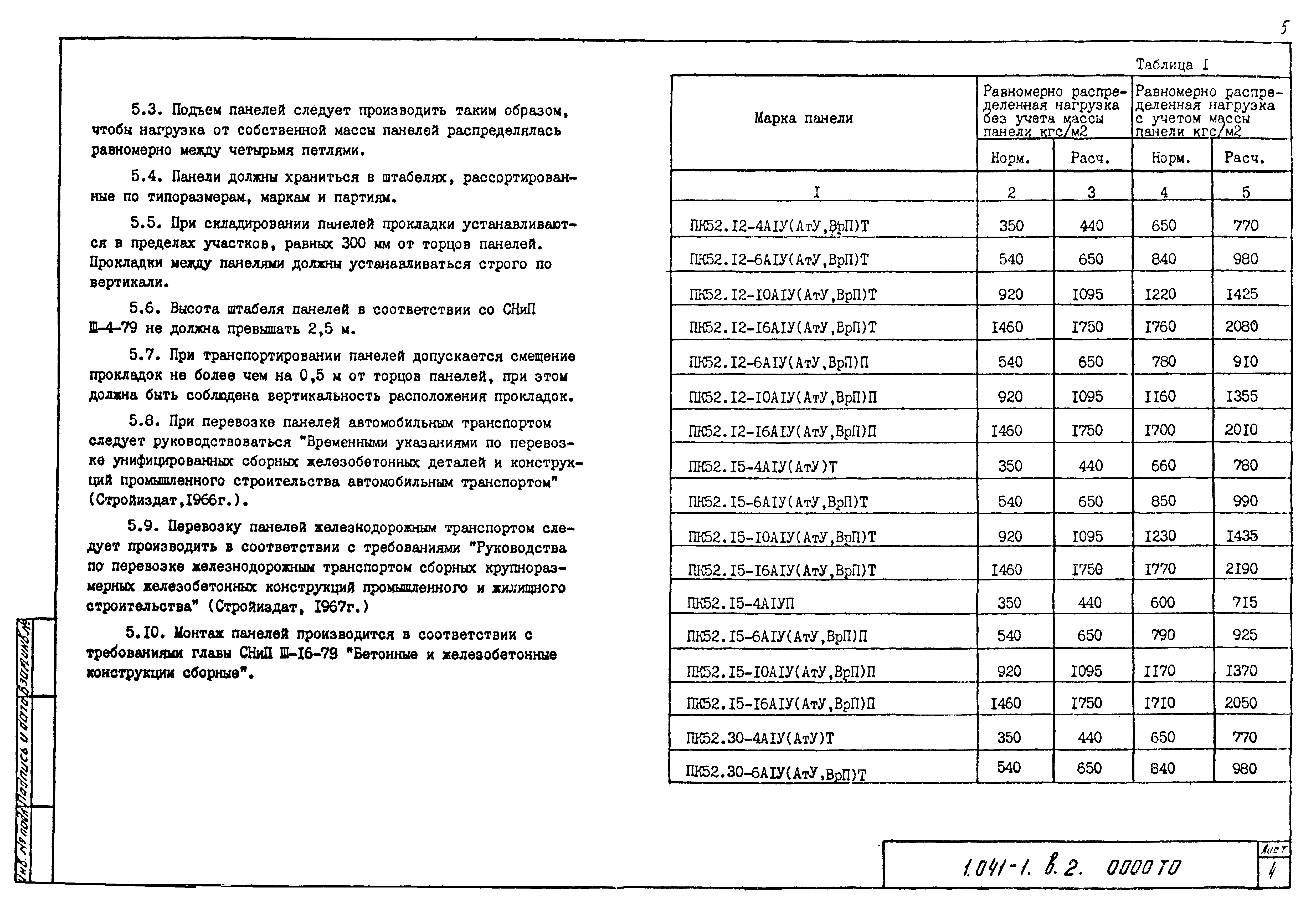 Серия 1.041-1