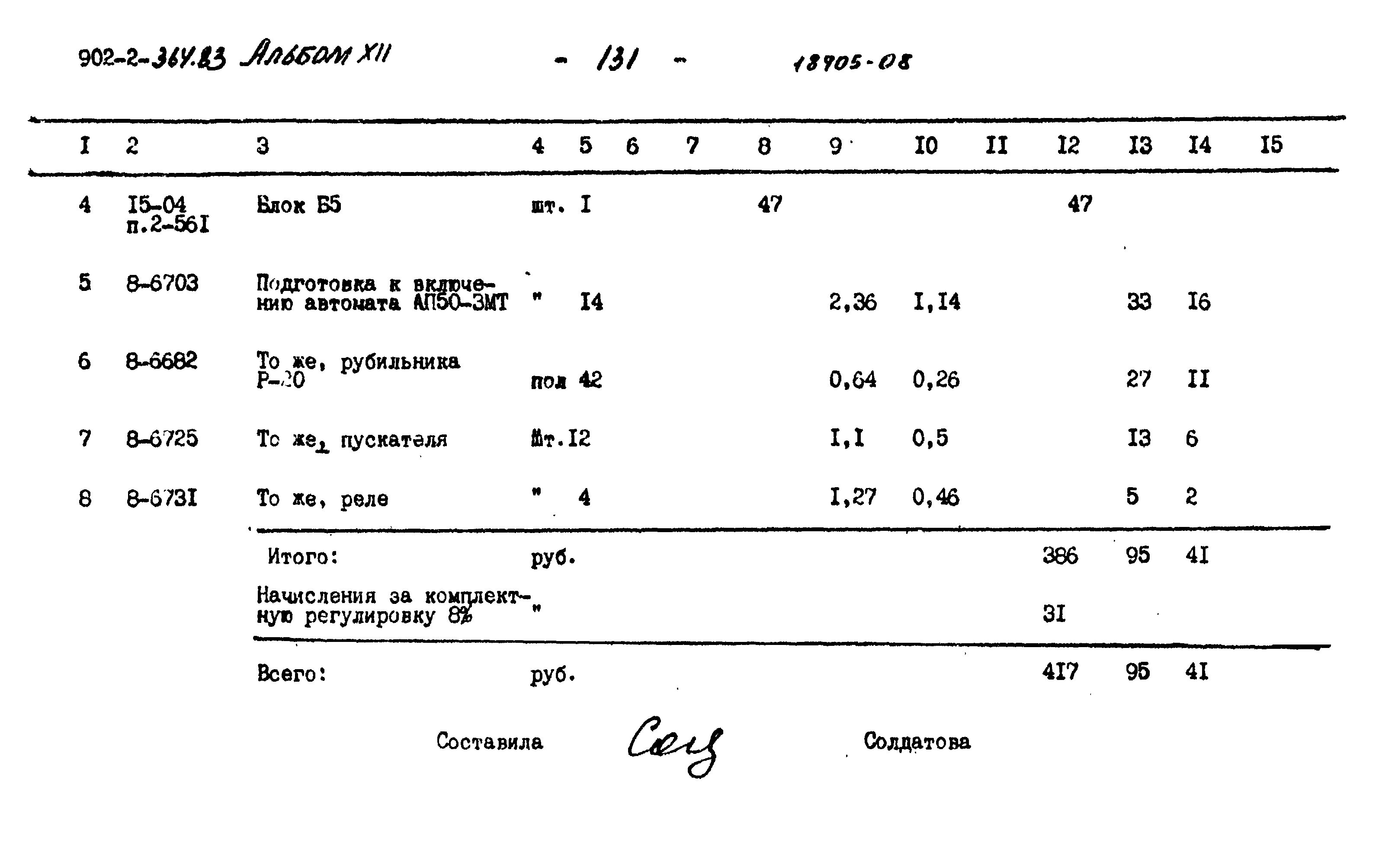 Типовой проект 902-2-364.83