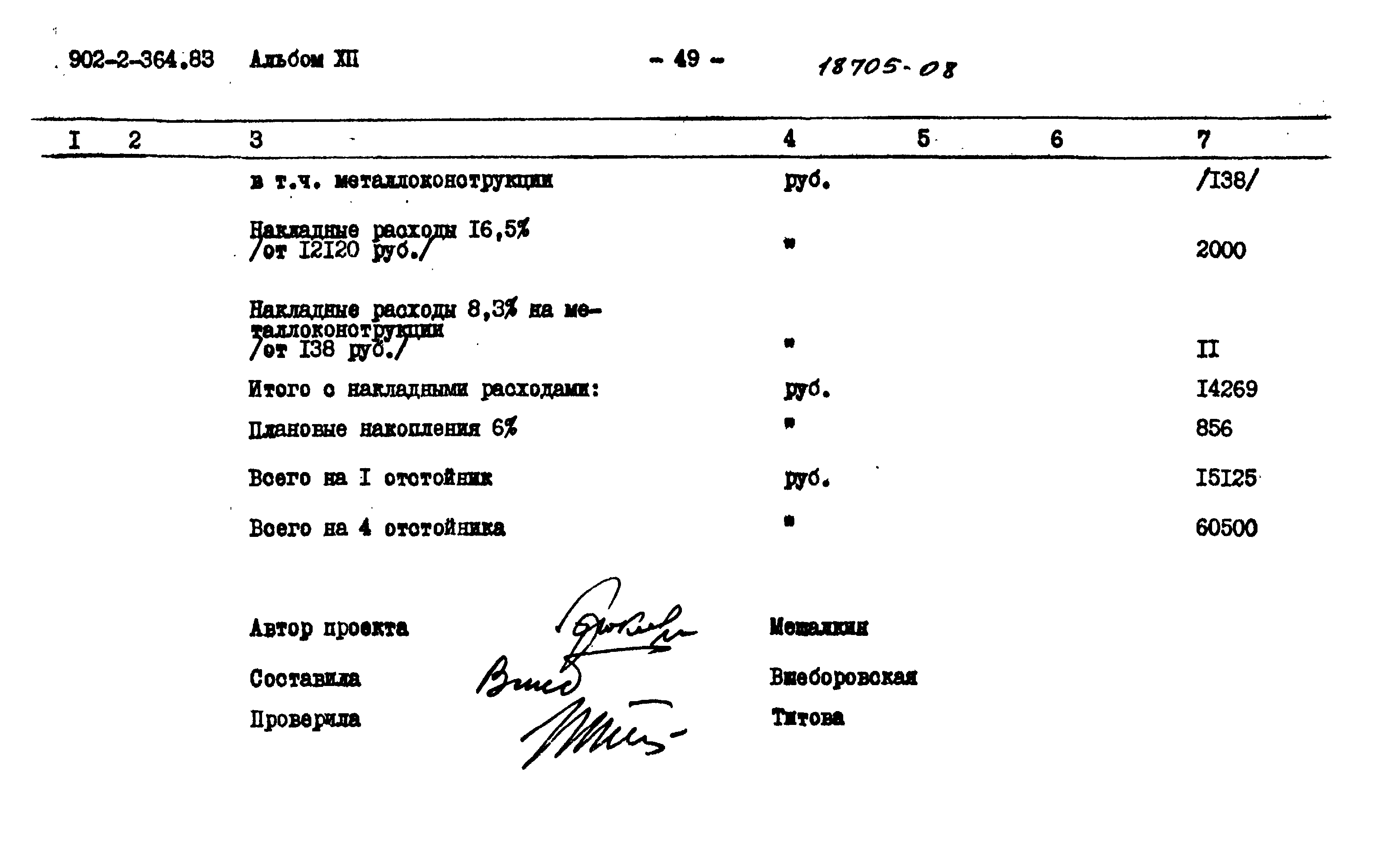 Типовой проект 902-2-364.83