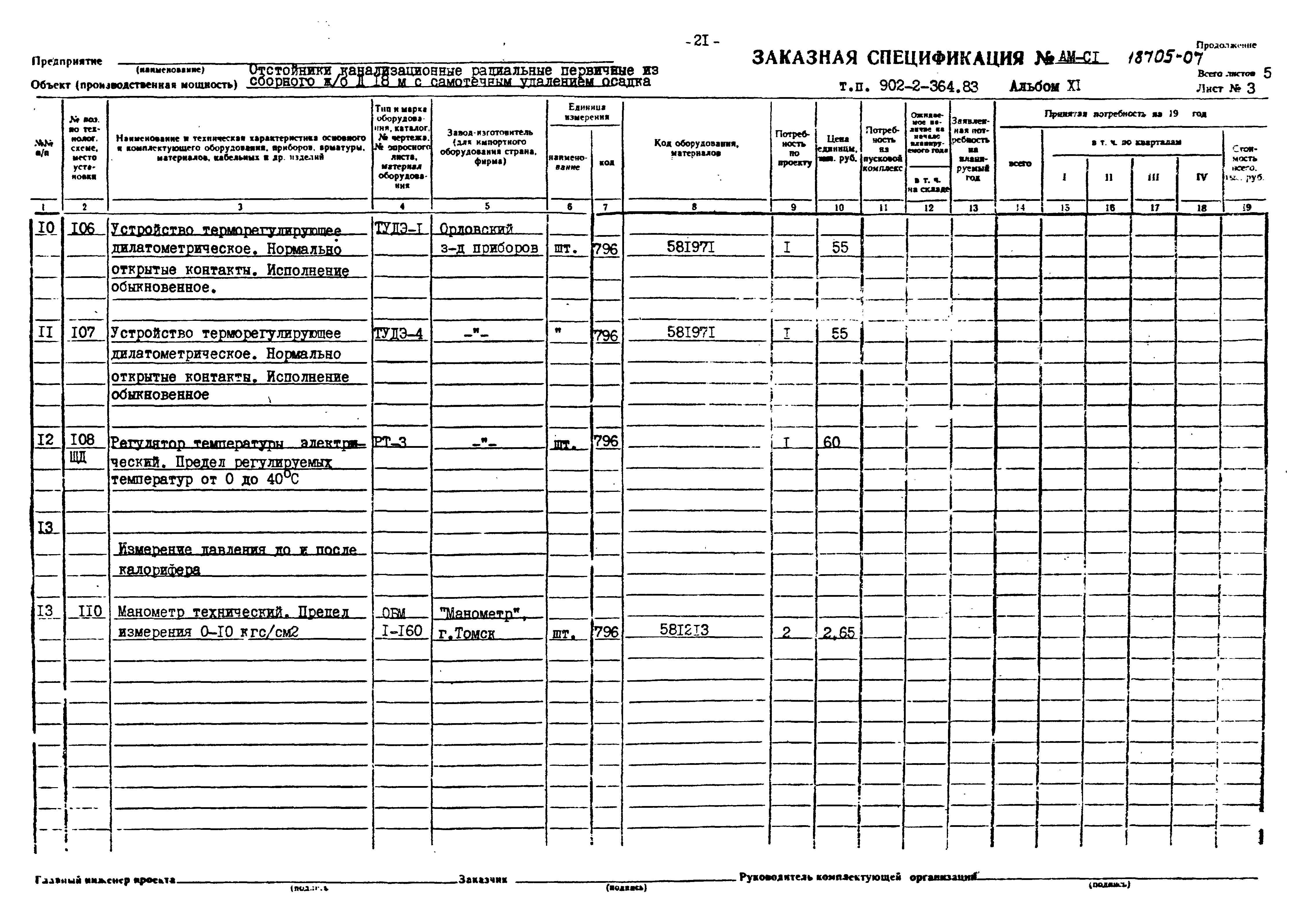 Типовой проект 902-2-364.83