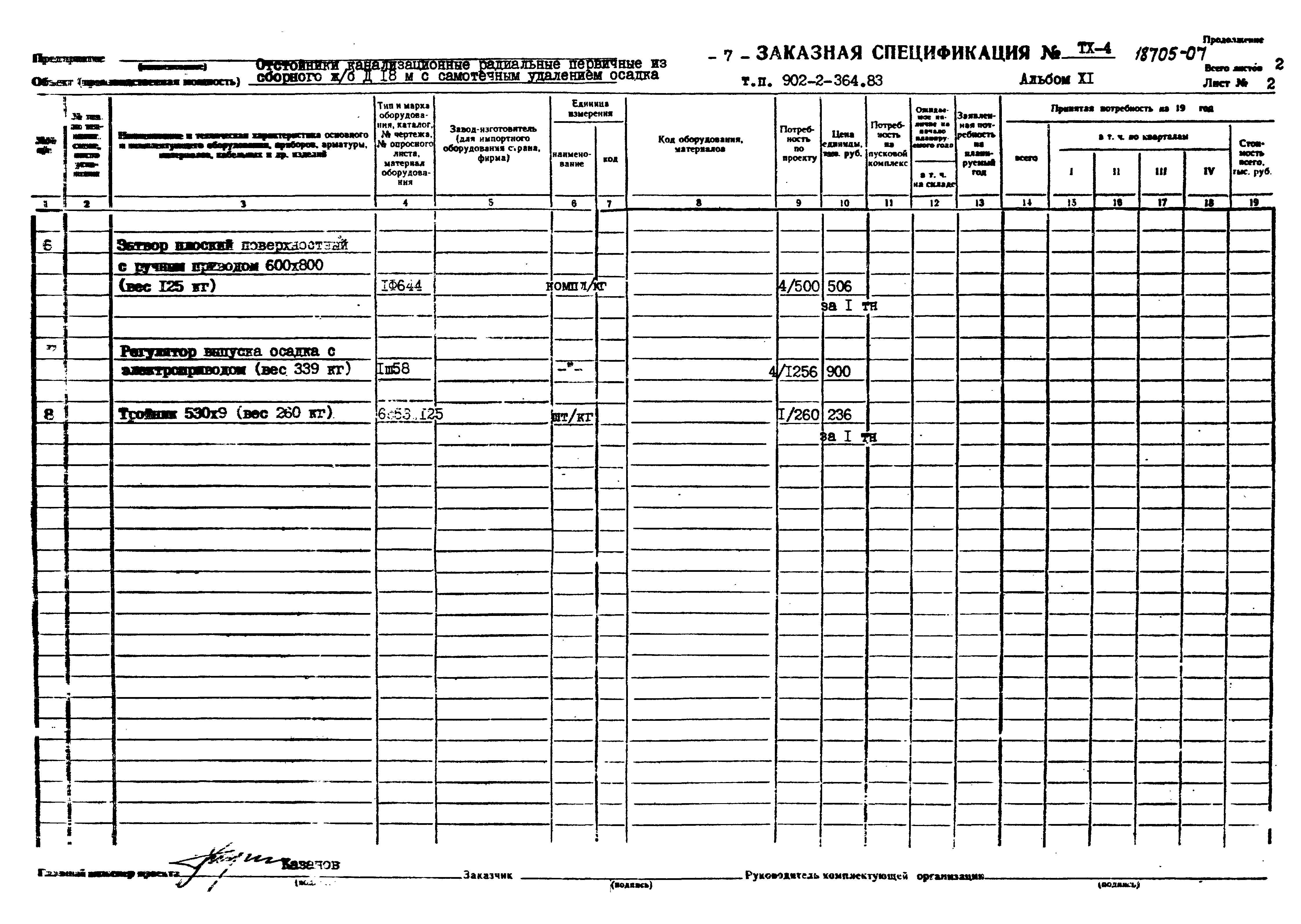 Типовой проект 902-2-364.83