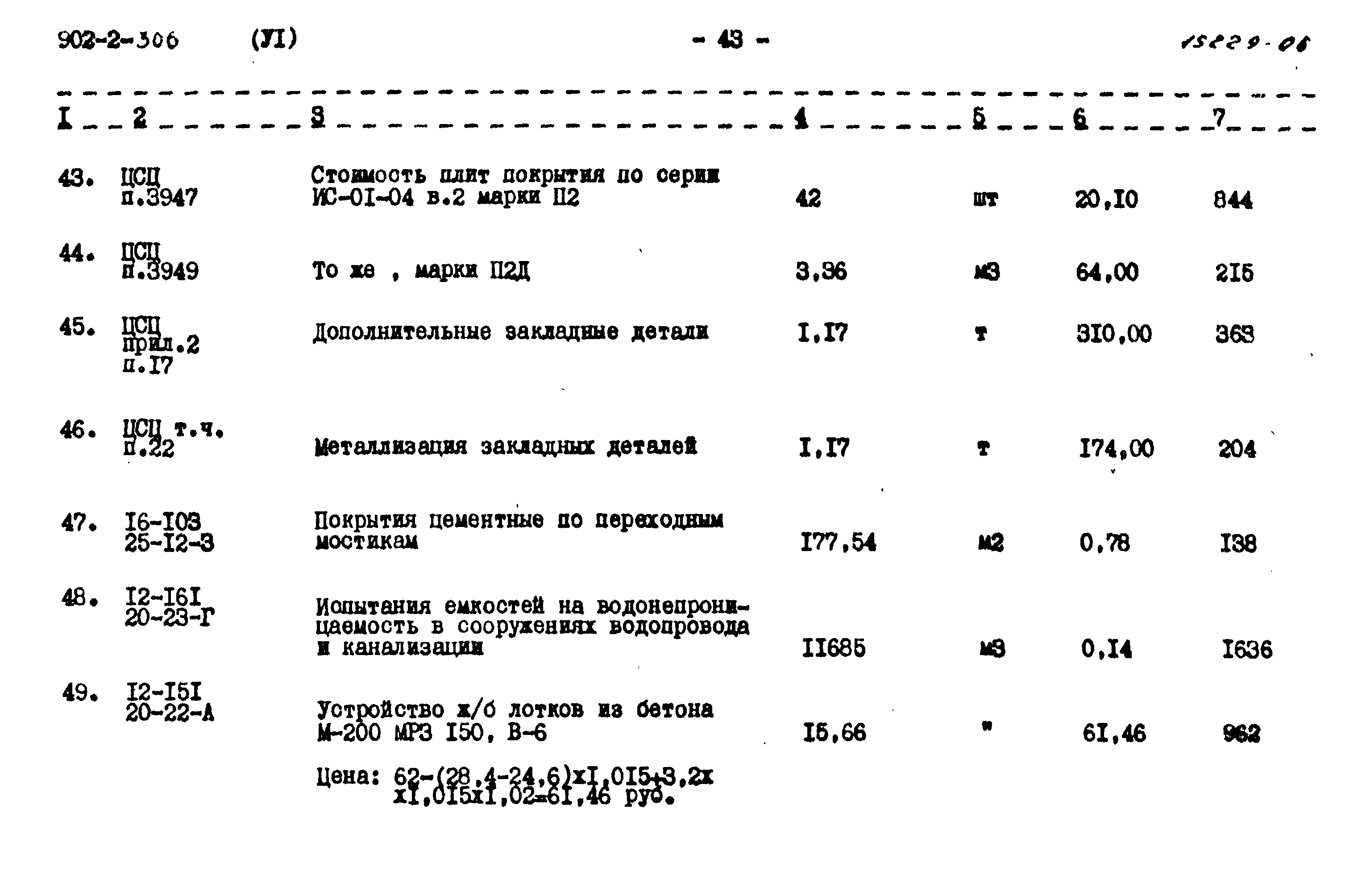 Типовой проект 902-2-306