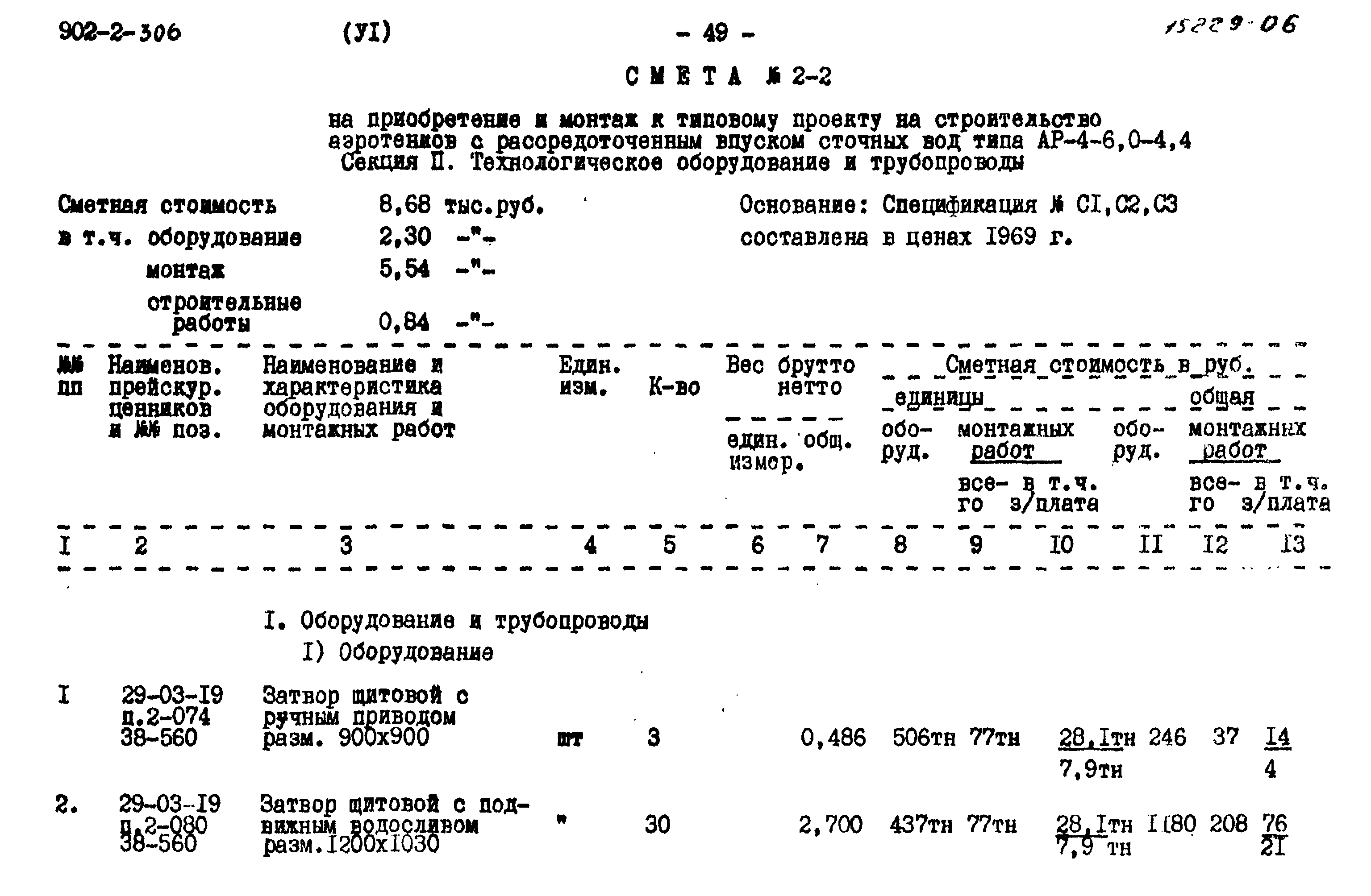 Типовой проект 902-2-306