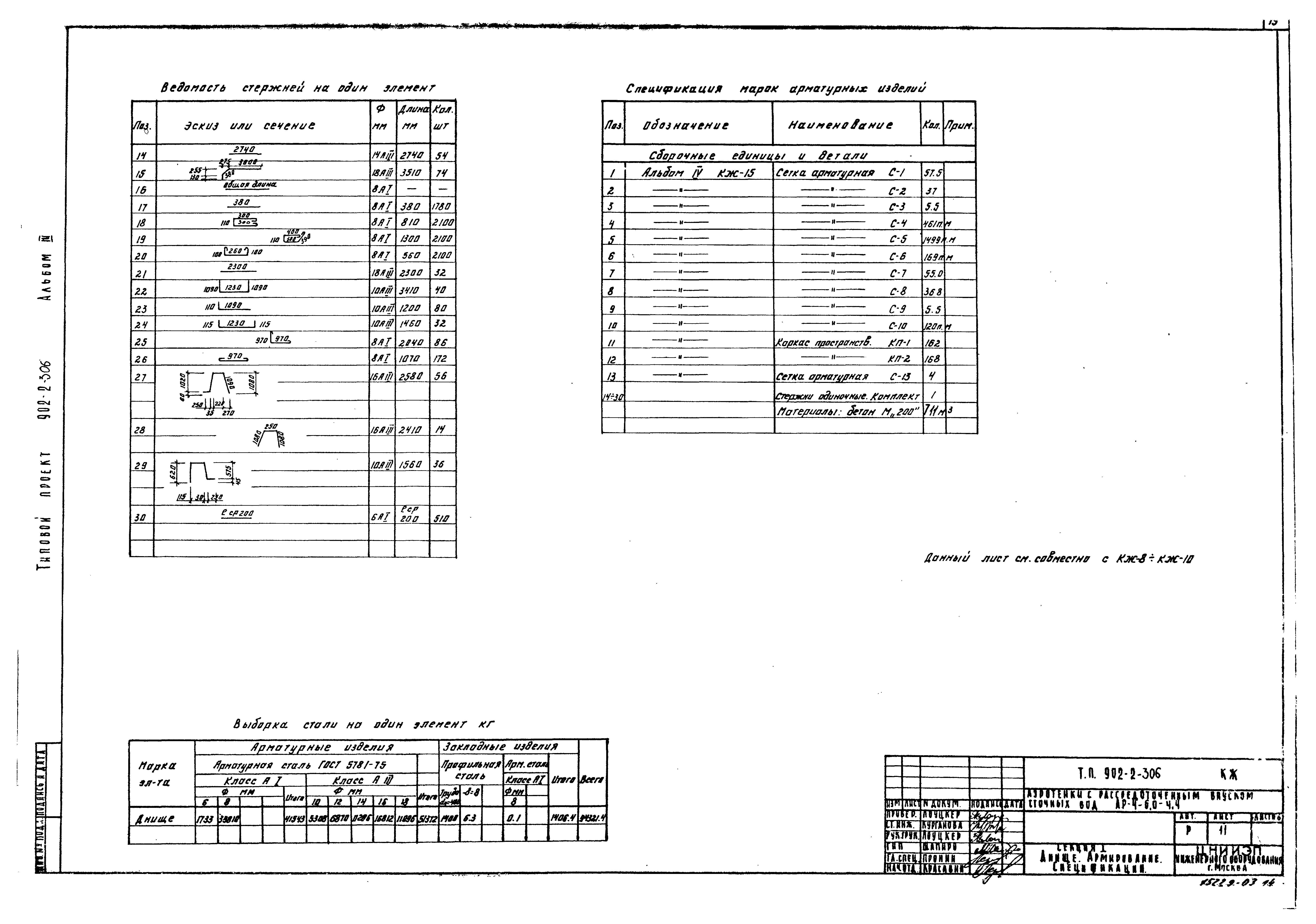 Типовой проект 902-2-306