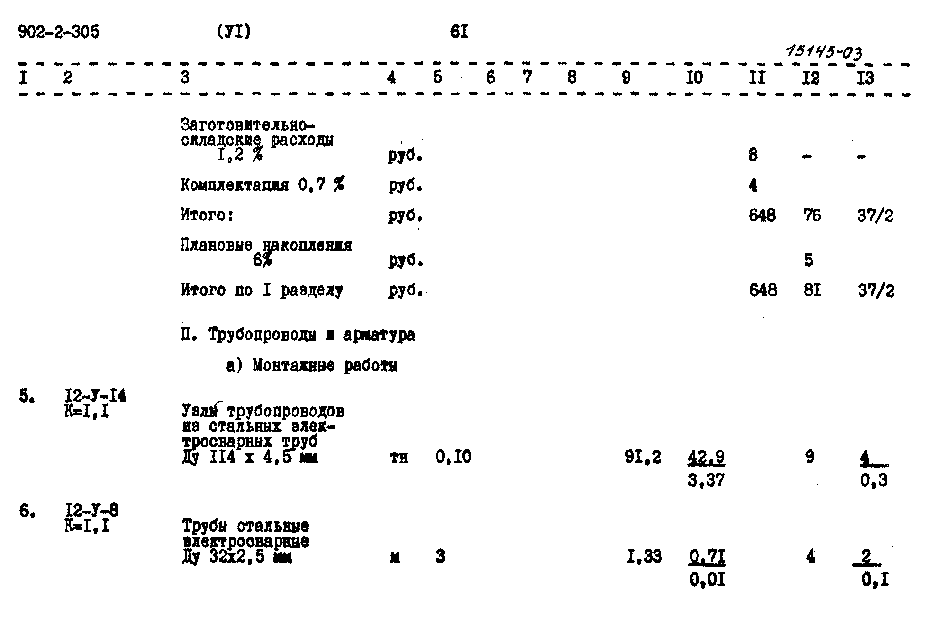 Типовой проект 902-2-305