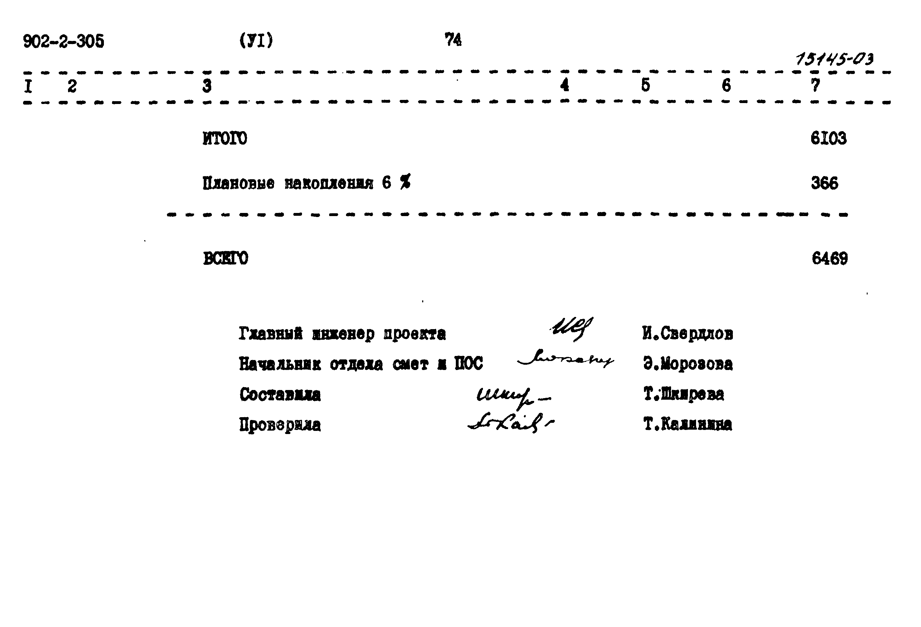 Типовой проект 902-2-305