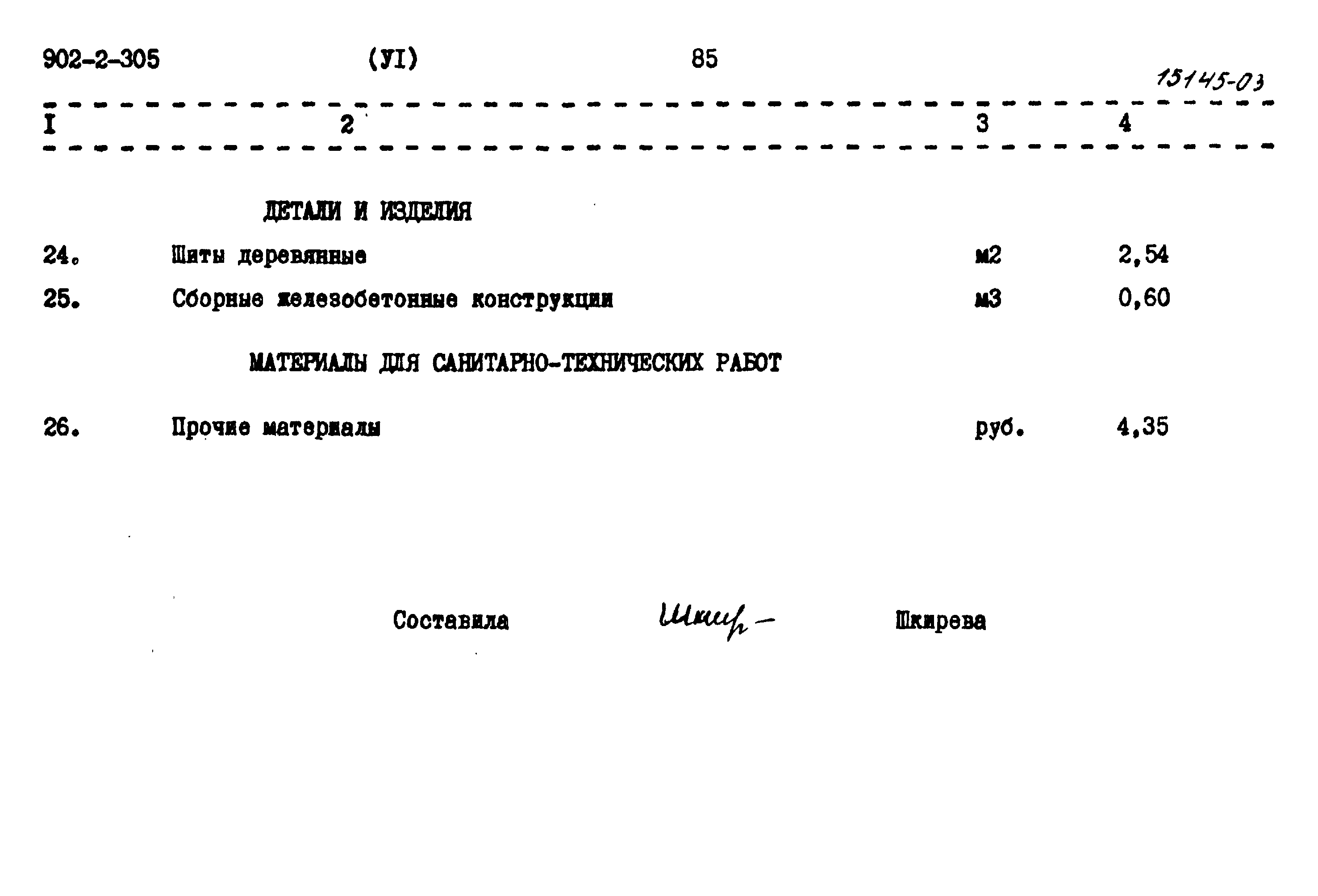 Типовой проект 902-2-305