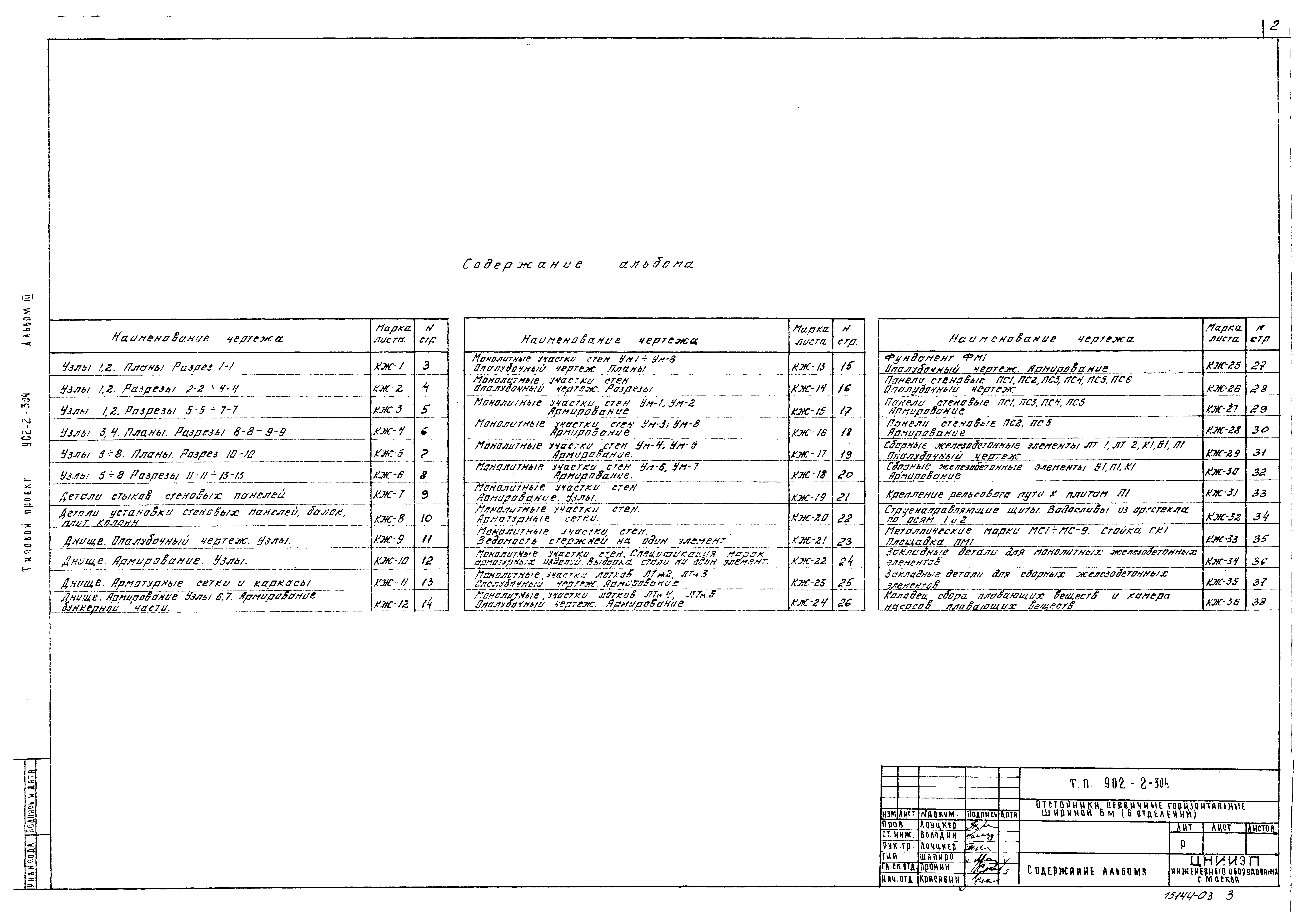 Типовой проект 902-2-305