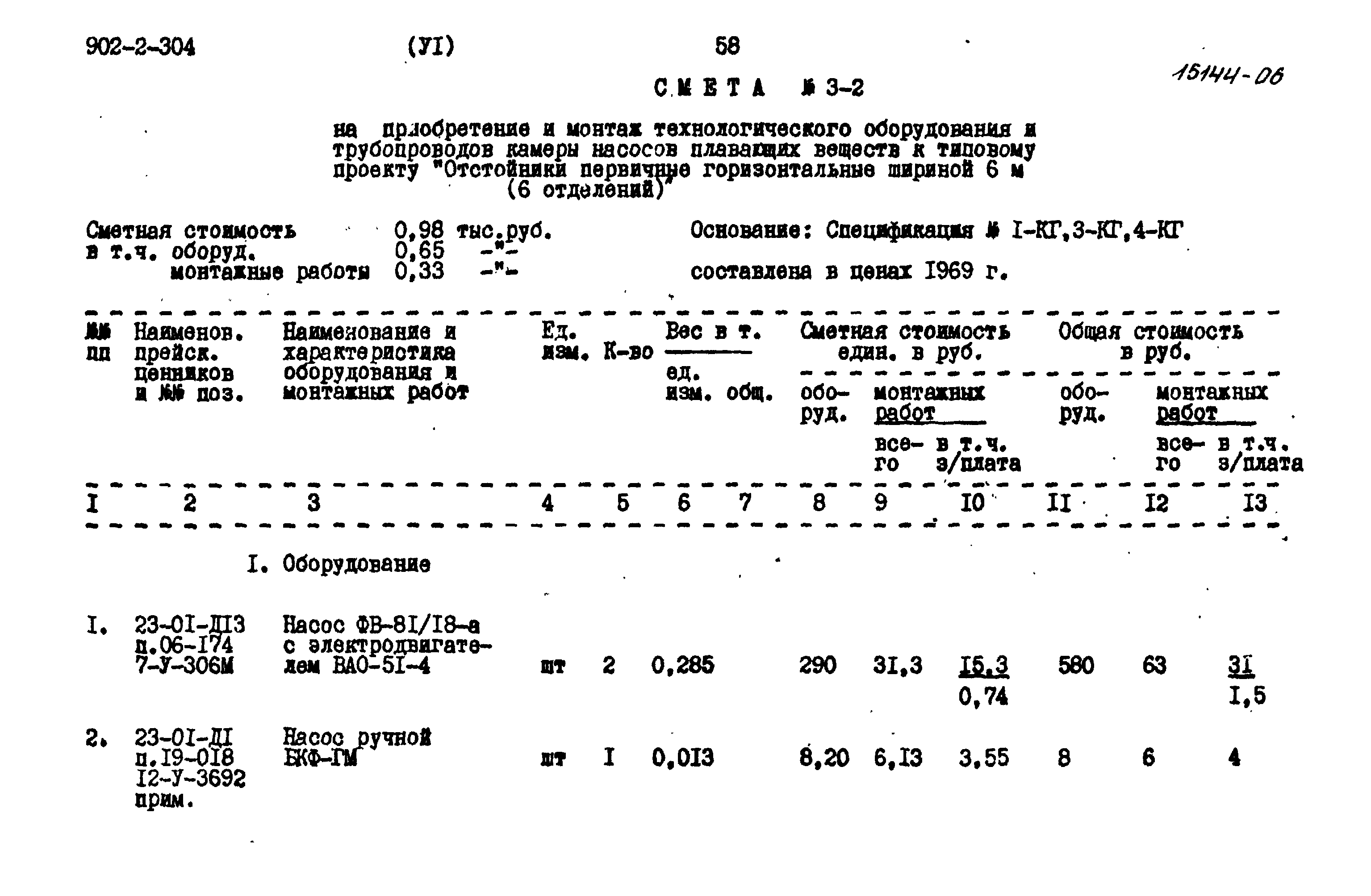Типовой проект 902-2-304