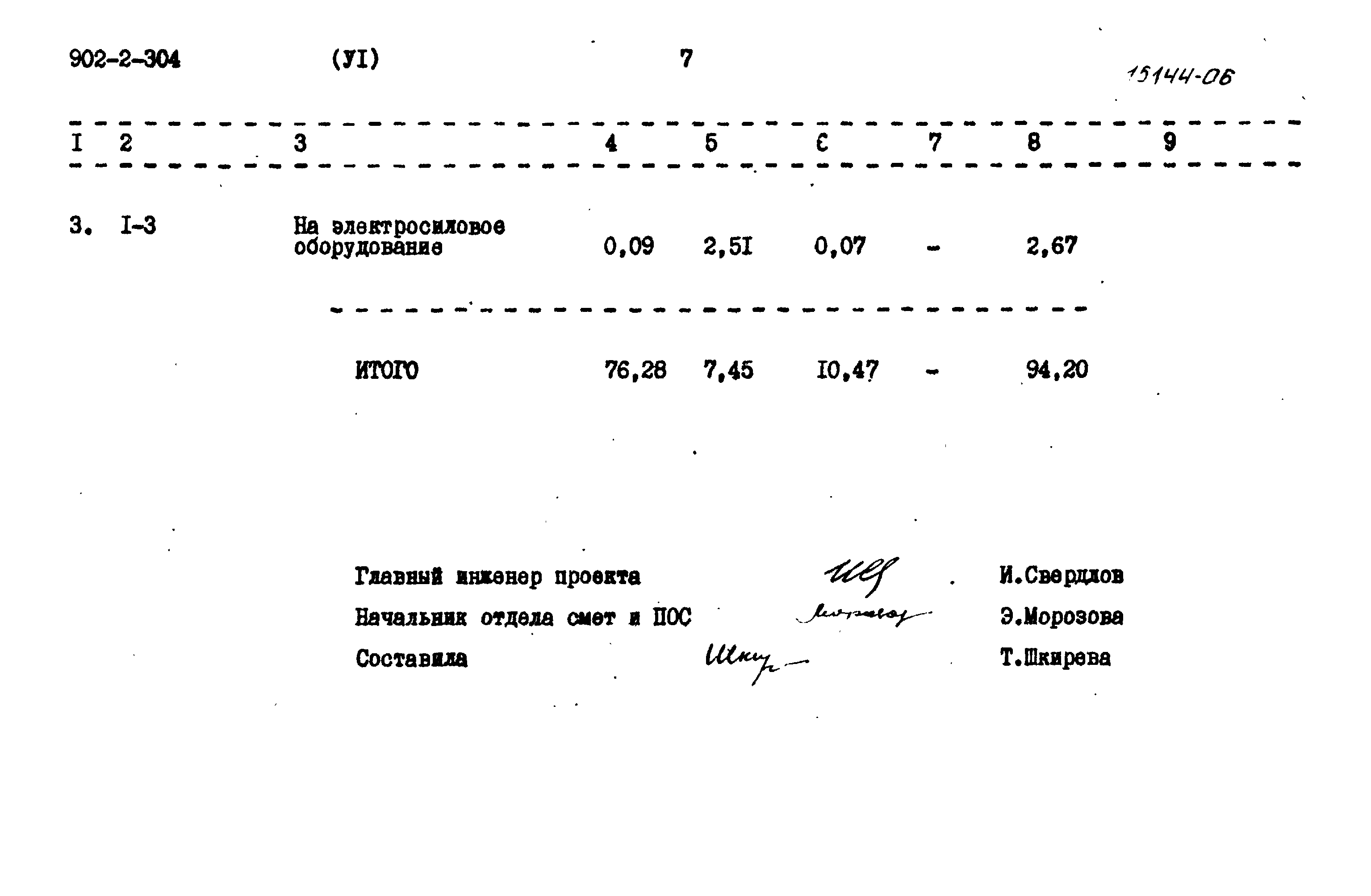 Типовой проект 902-2-304