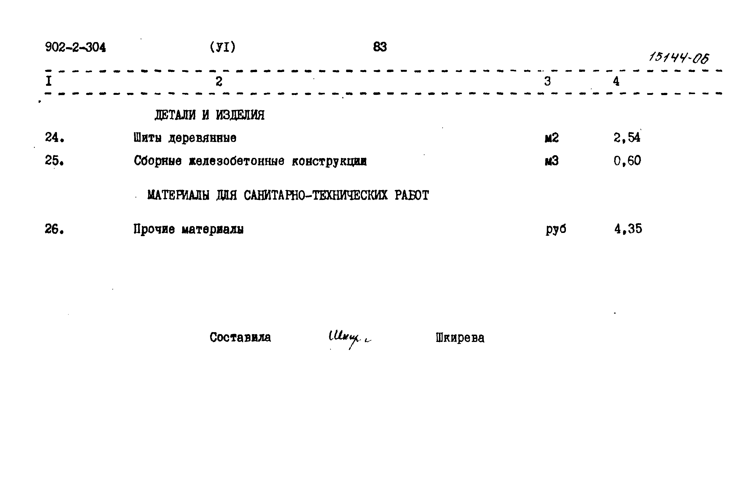 Типовой проект 902-2-304