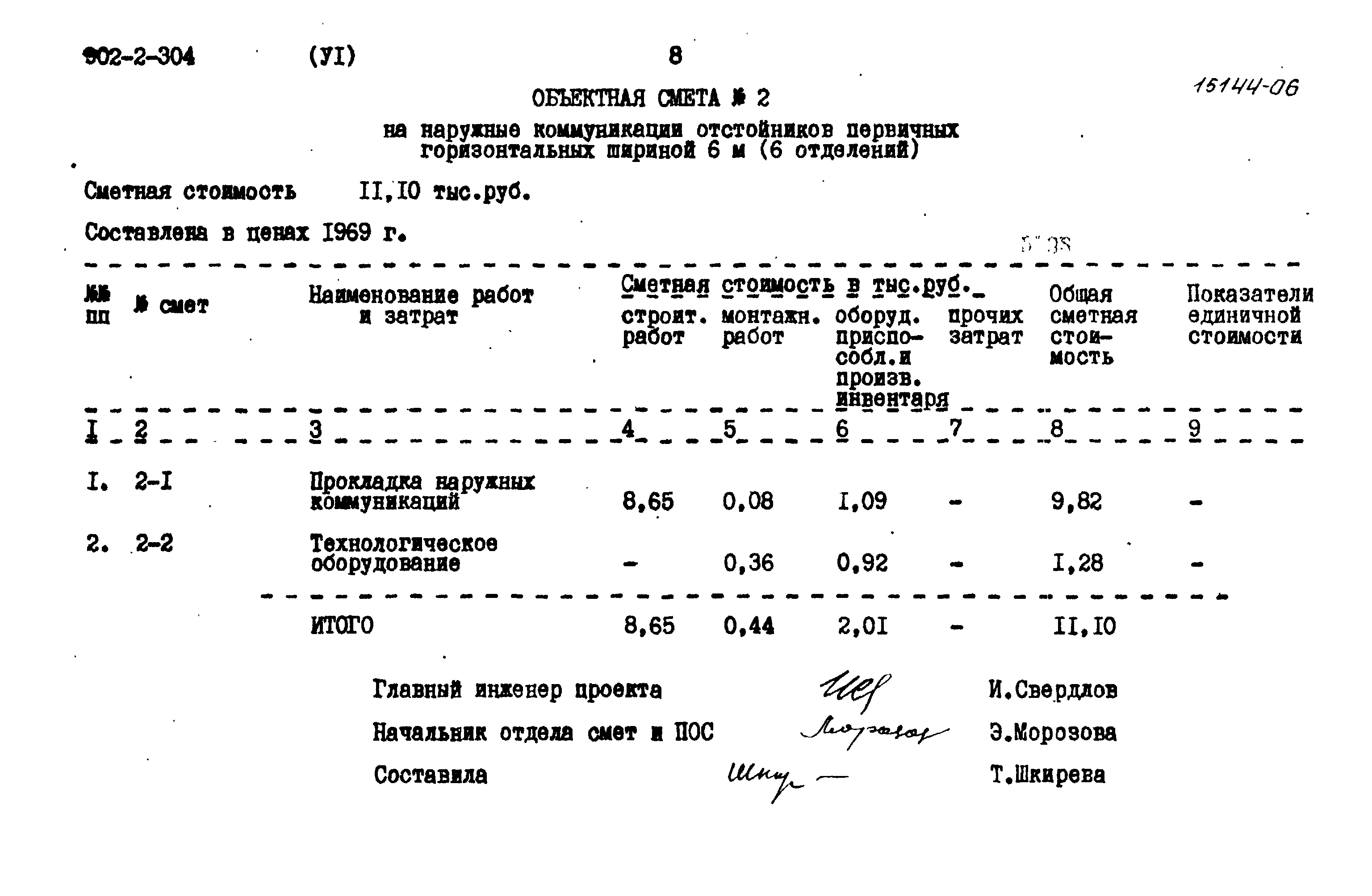 Типовой проект 902-2-304