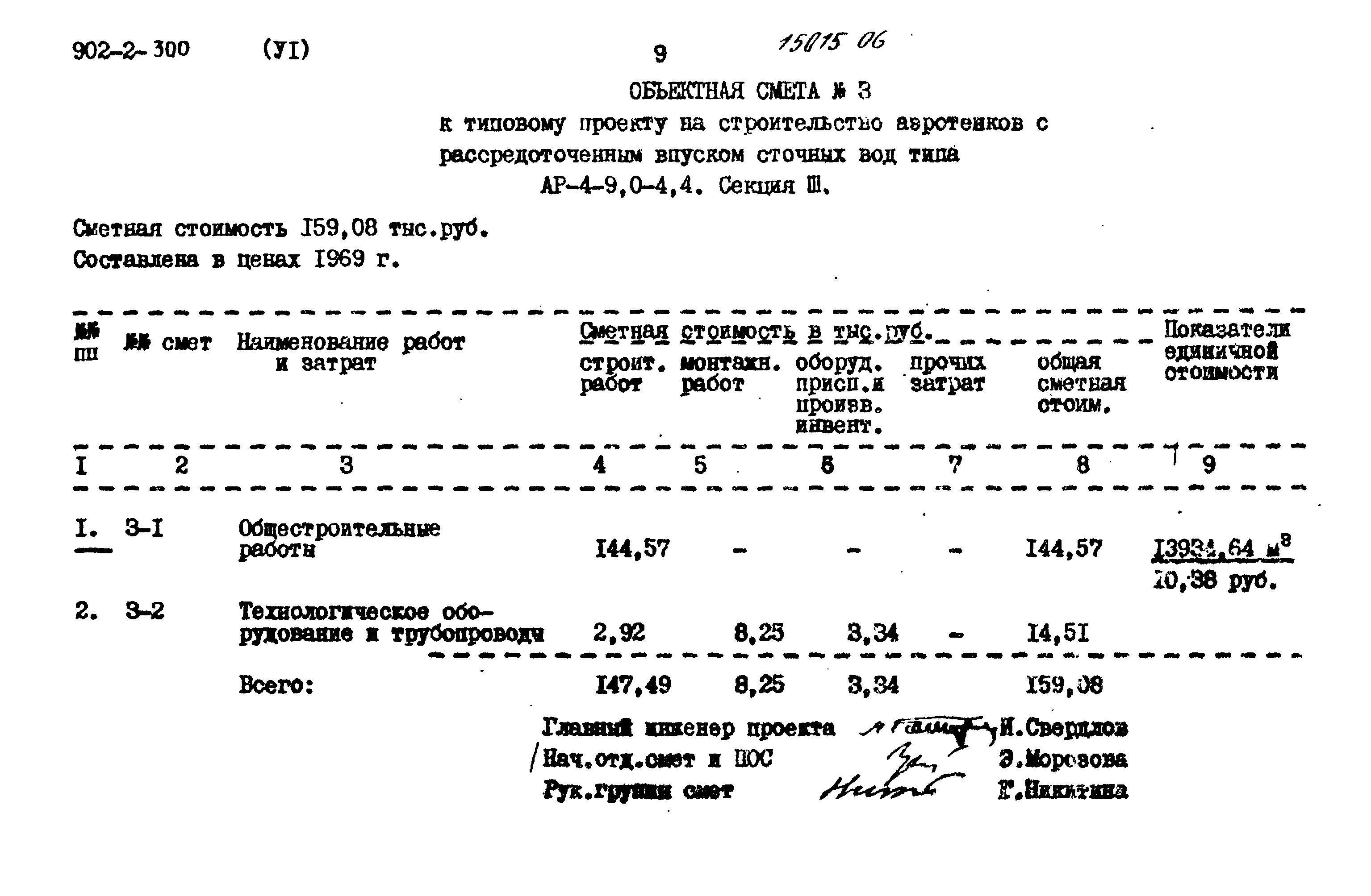 Типовой проект 902-2-300