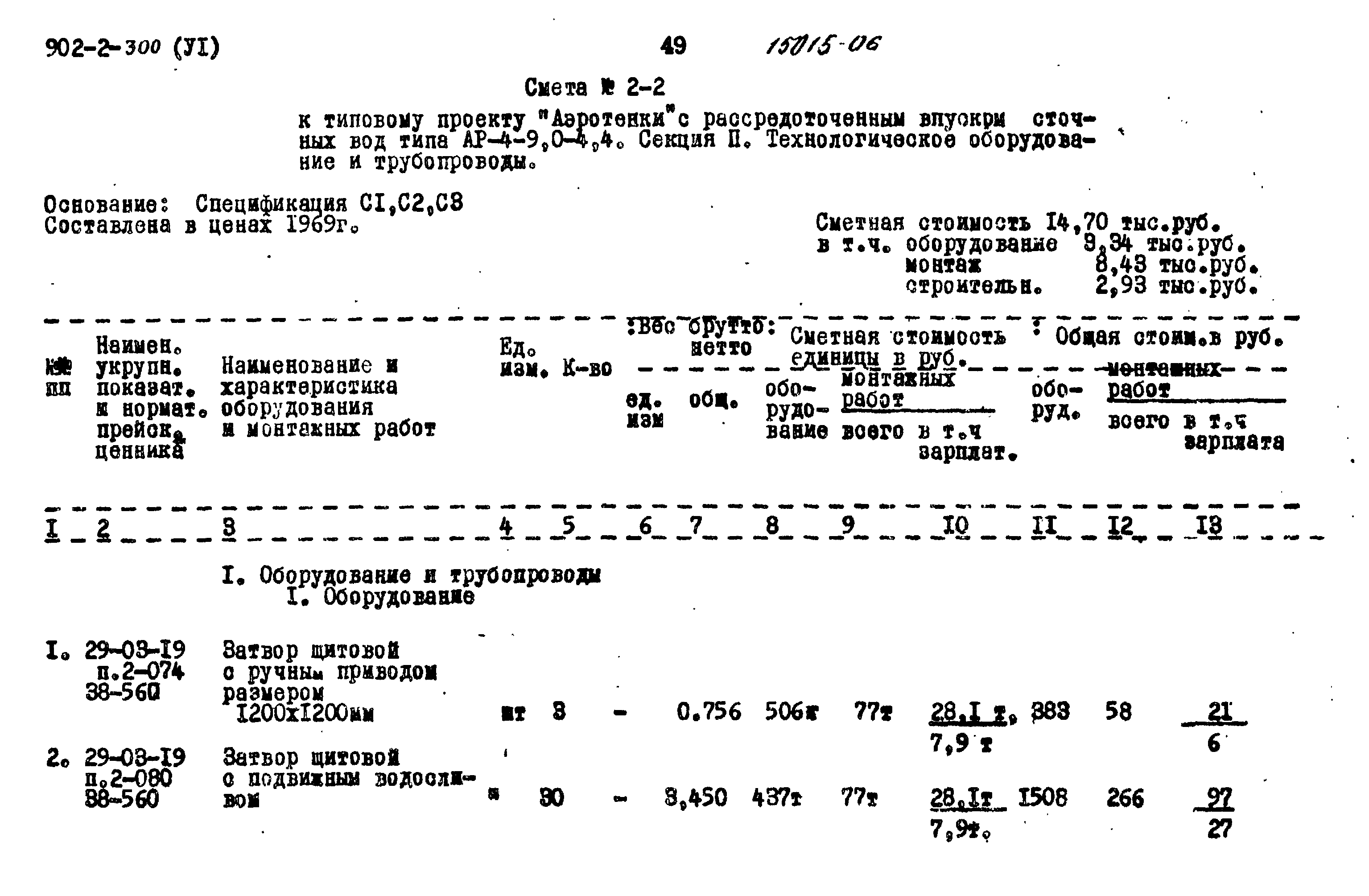Типовой проект 902-2-300