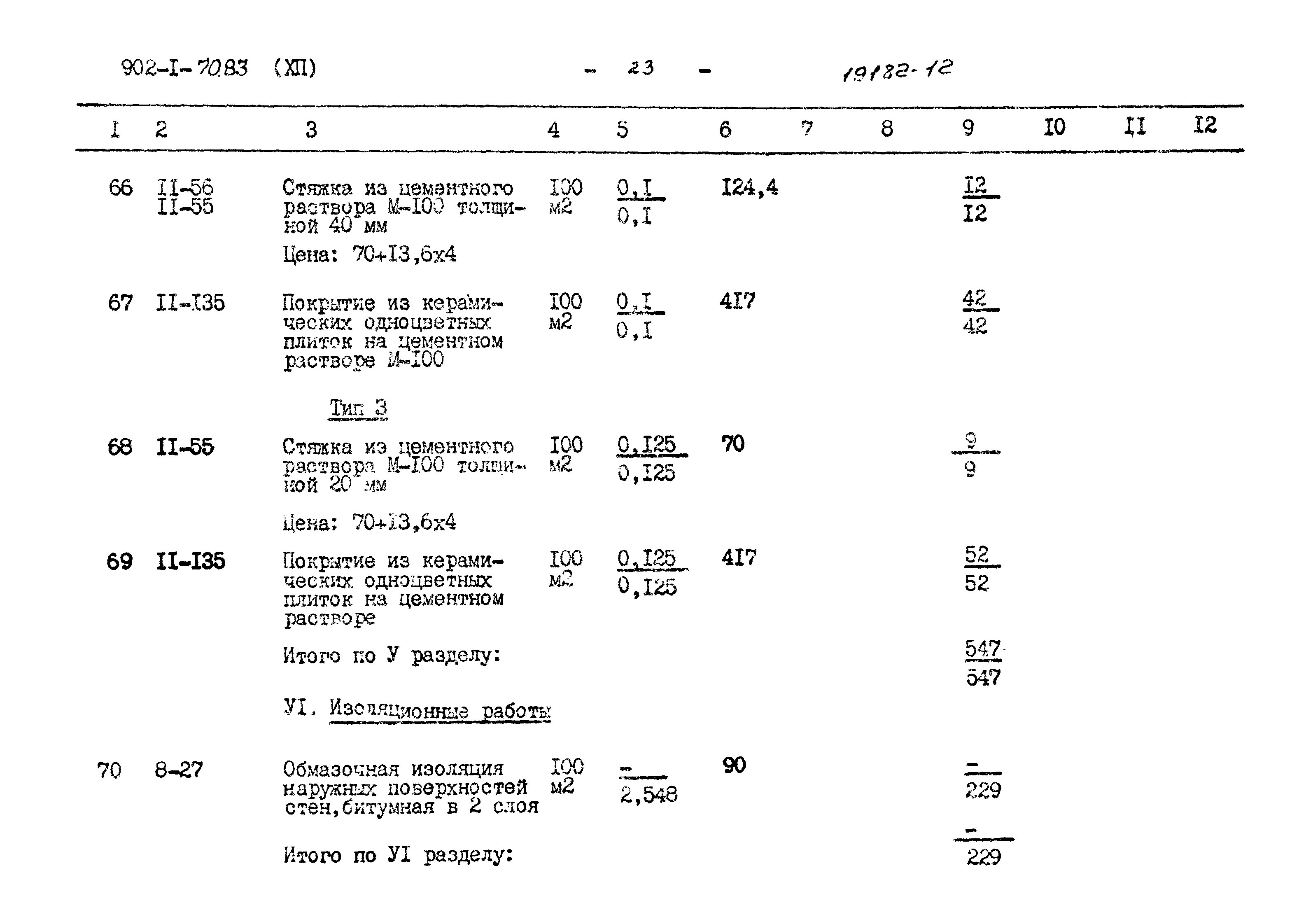 Типовой проект 902-1-70.83
