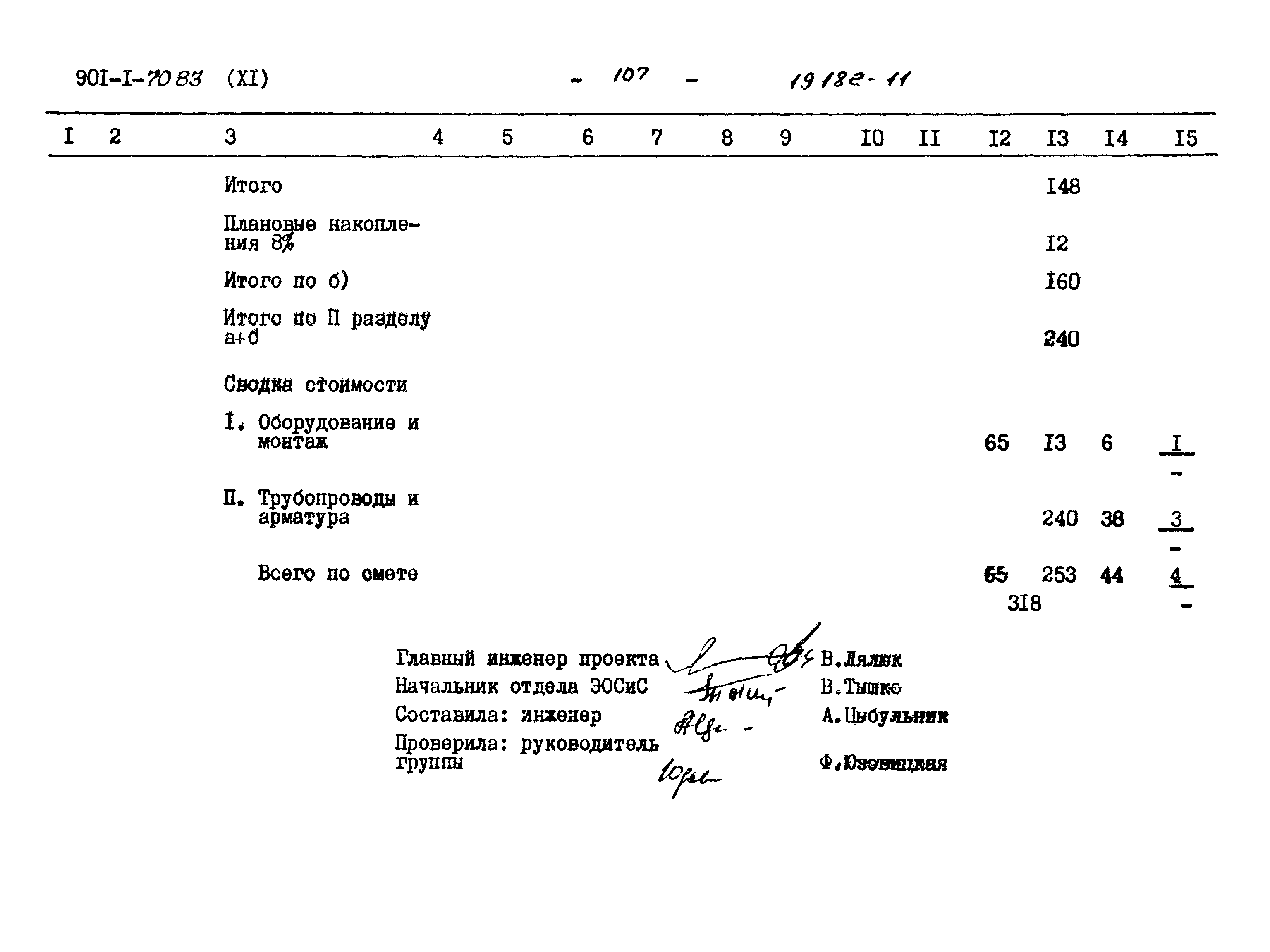 Типовой проект 902-1-70.83