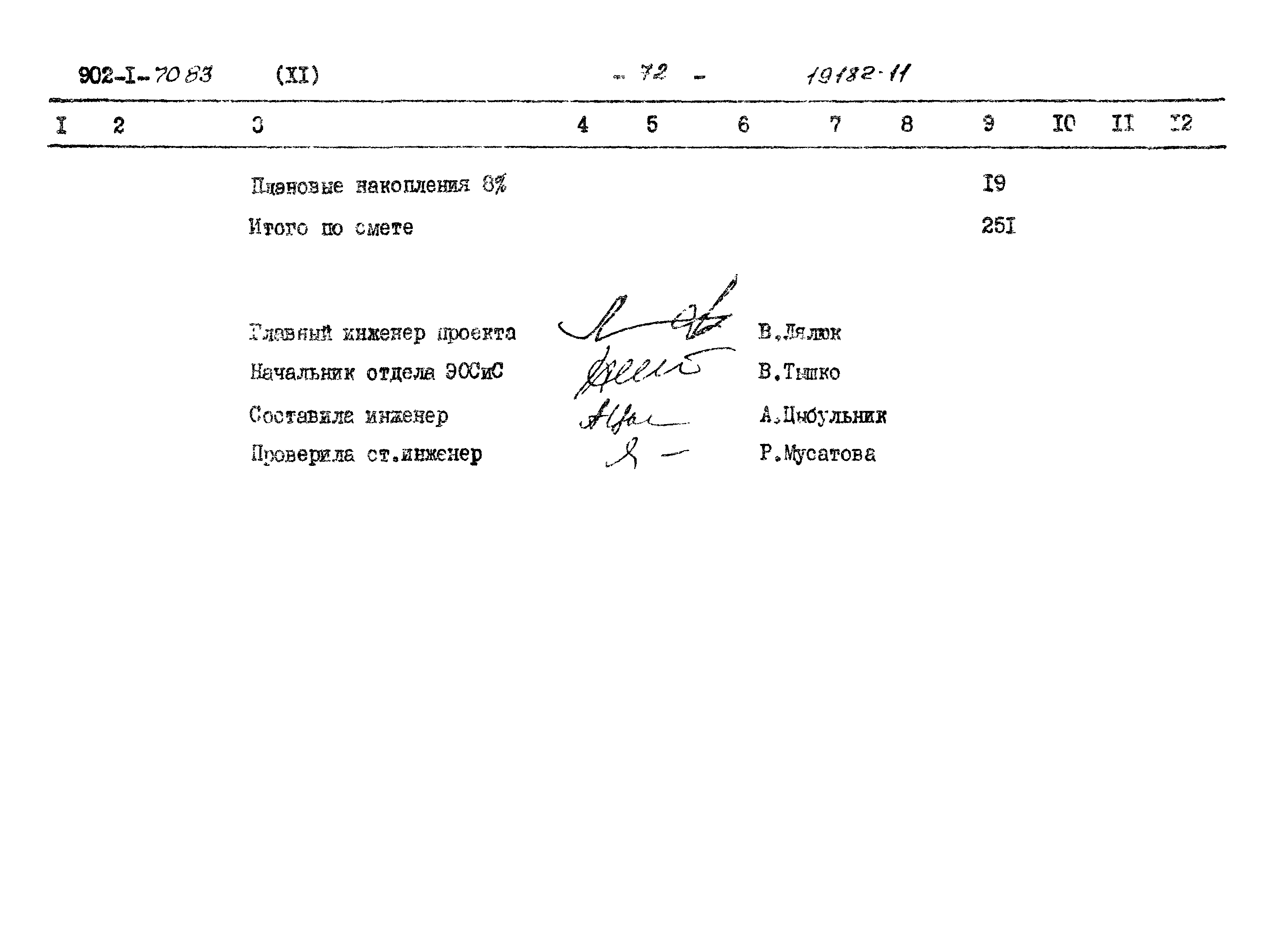 Типовой проект 902-1-70.83