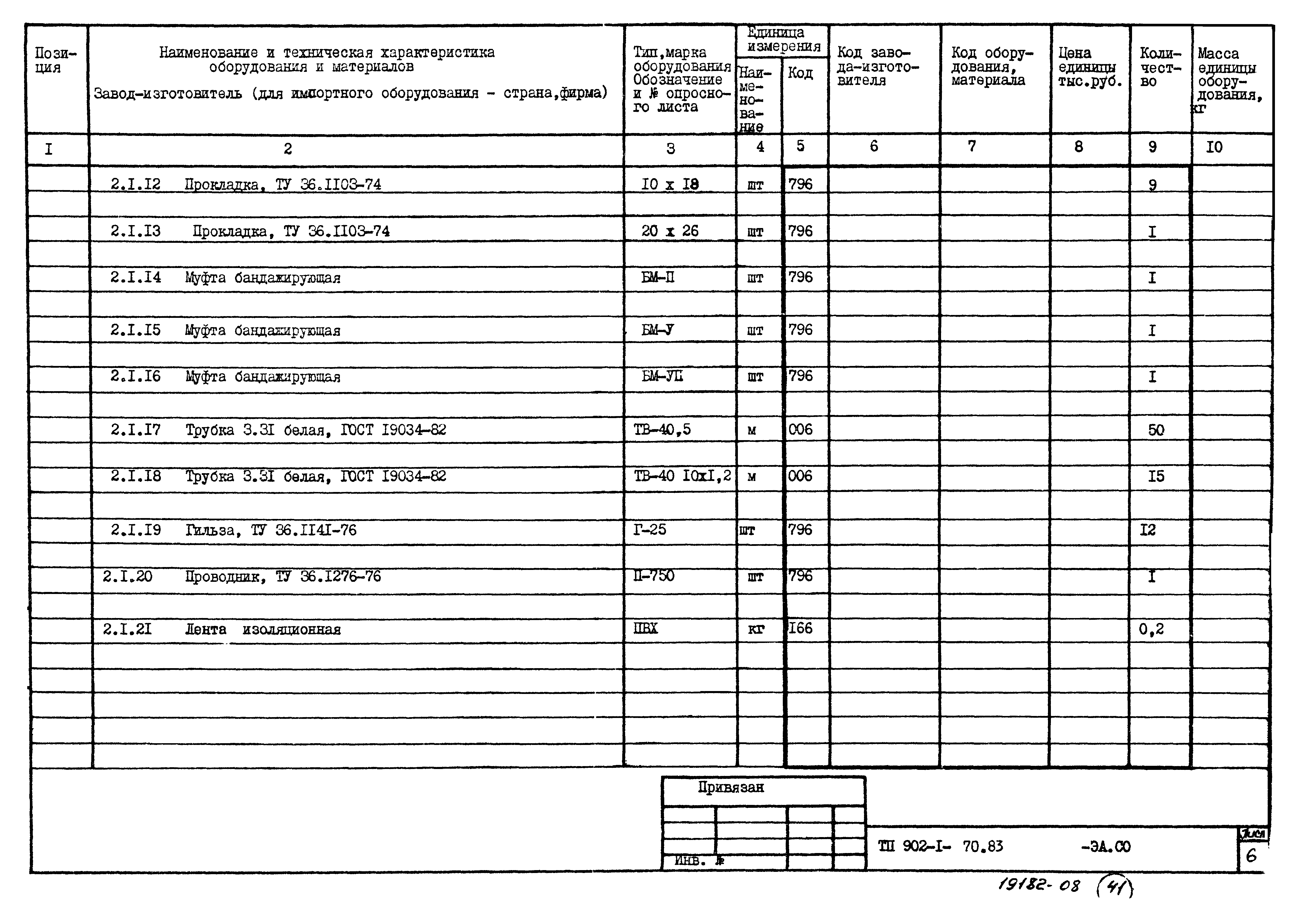 Типовой проект 902-1-70.83