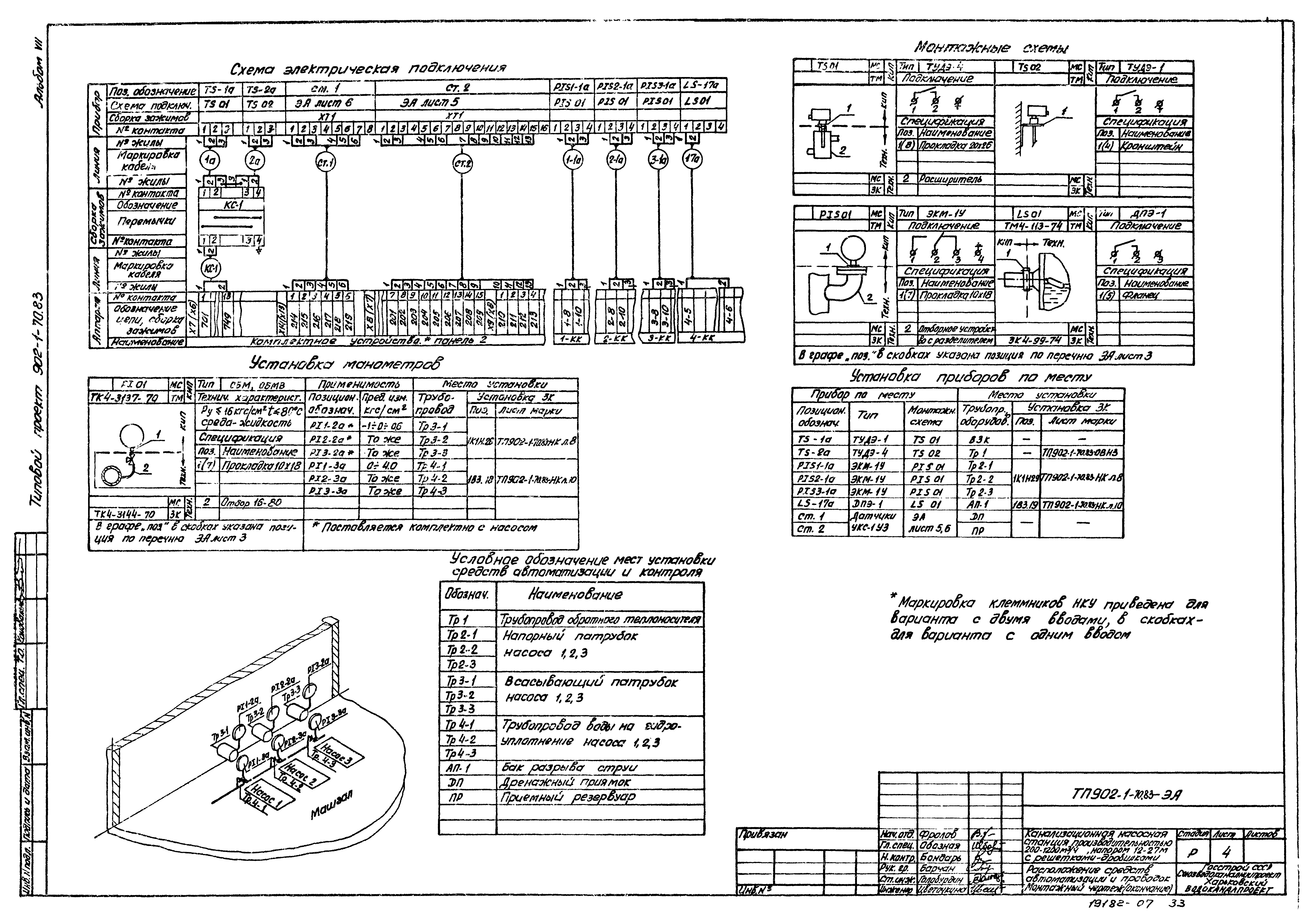 Типовой проект 902-1-70.83