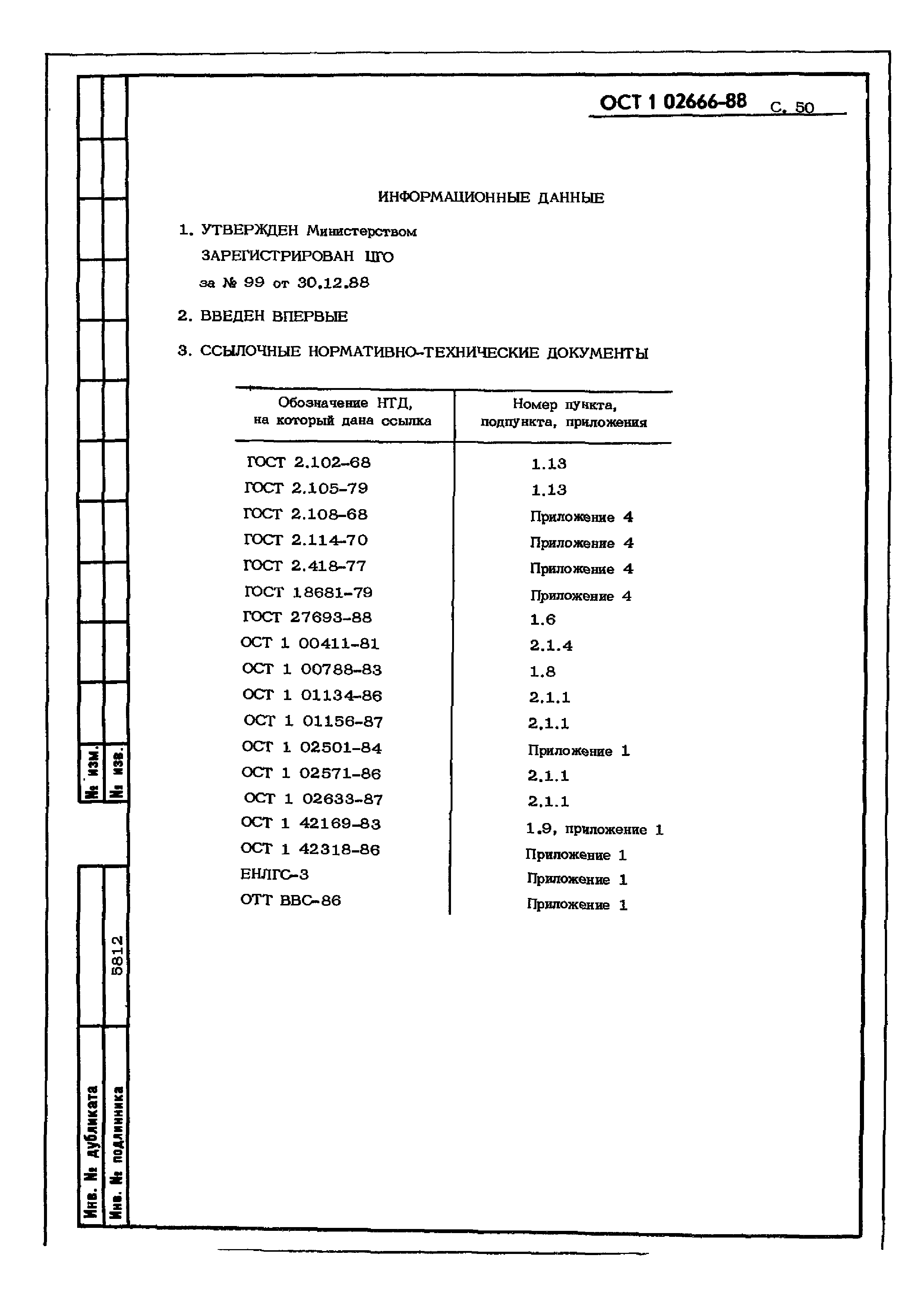 ОСТ 1 02666-88