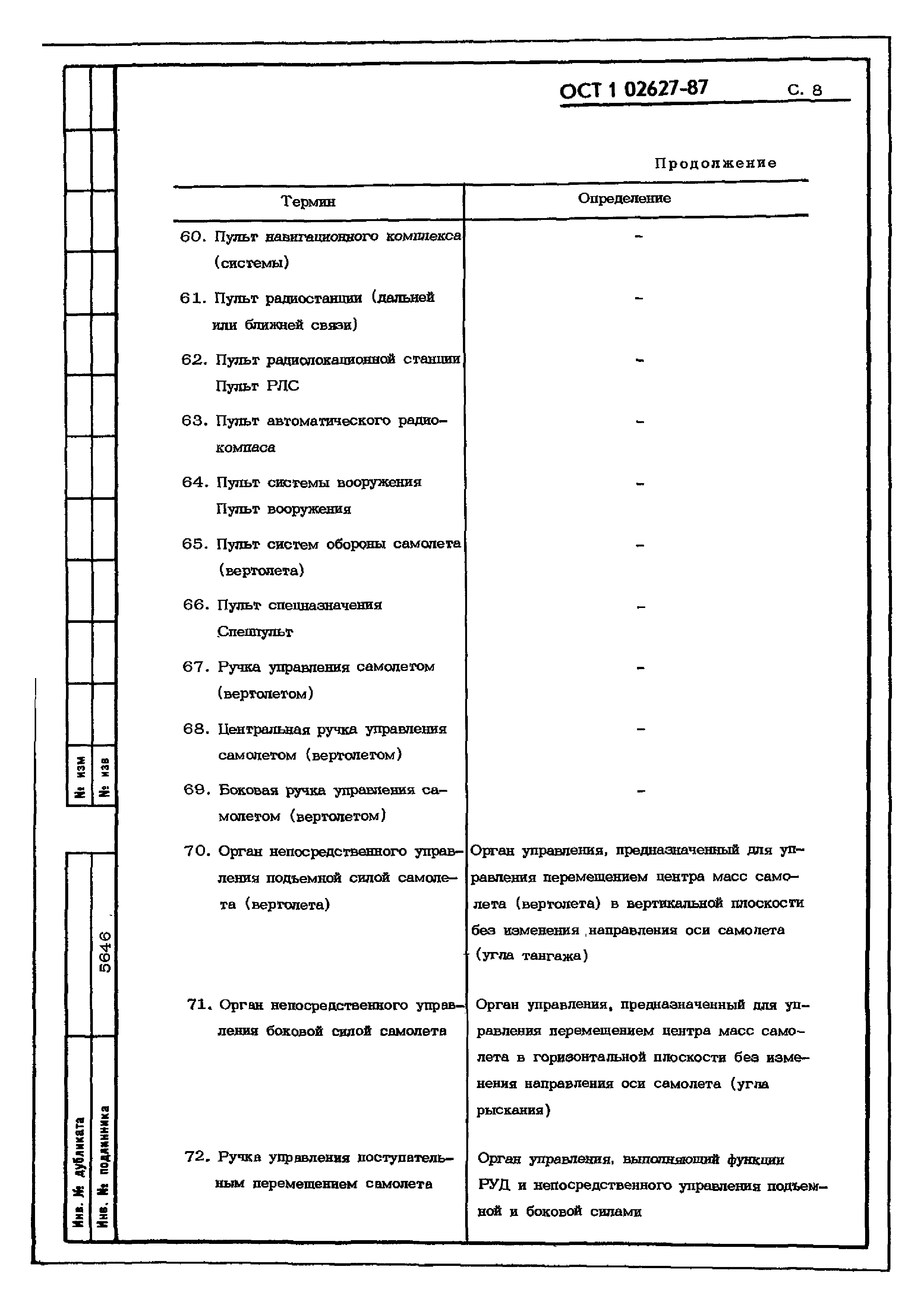 ОСТ 1 02627-87