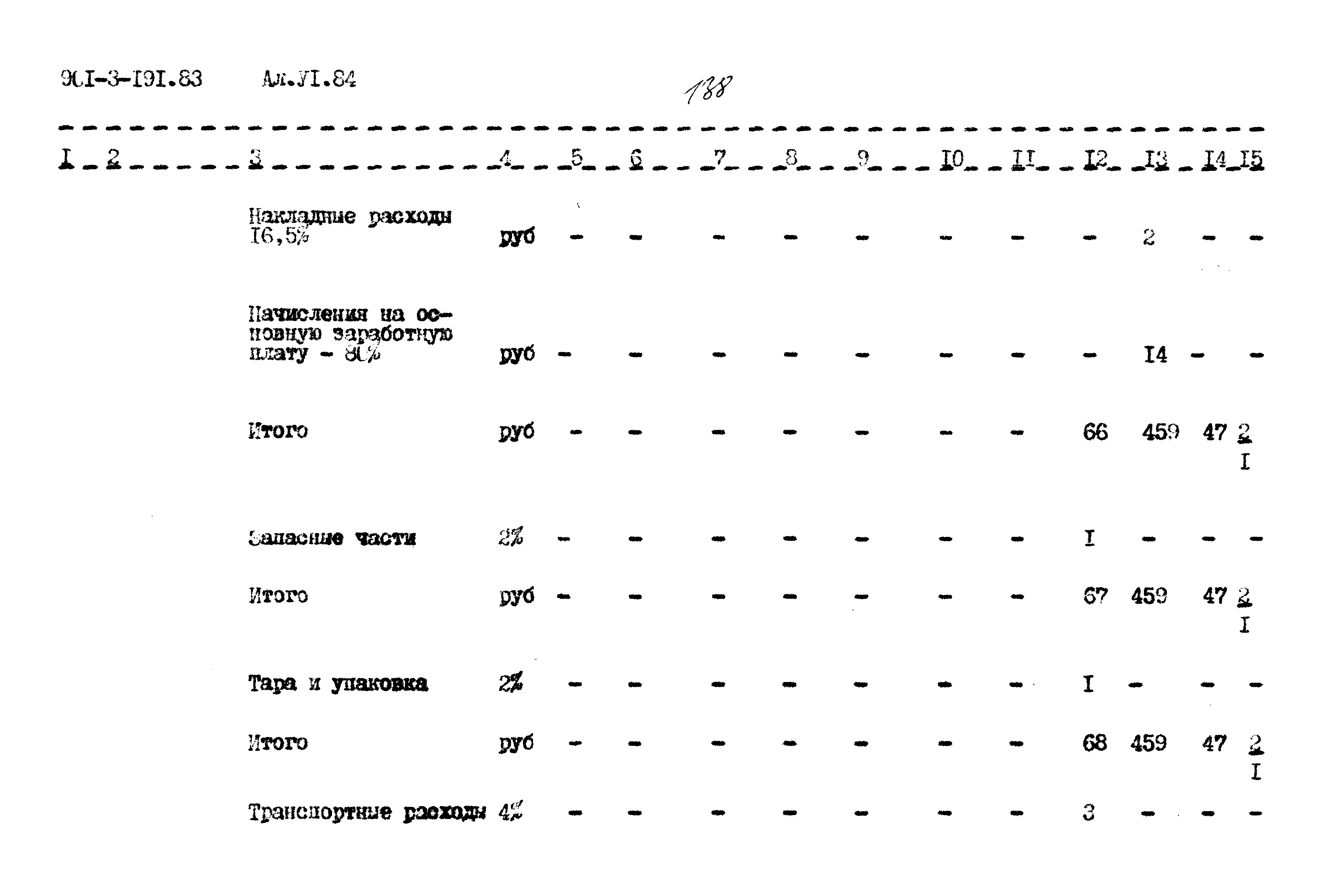 Типовой проект 901-3-191.83
