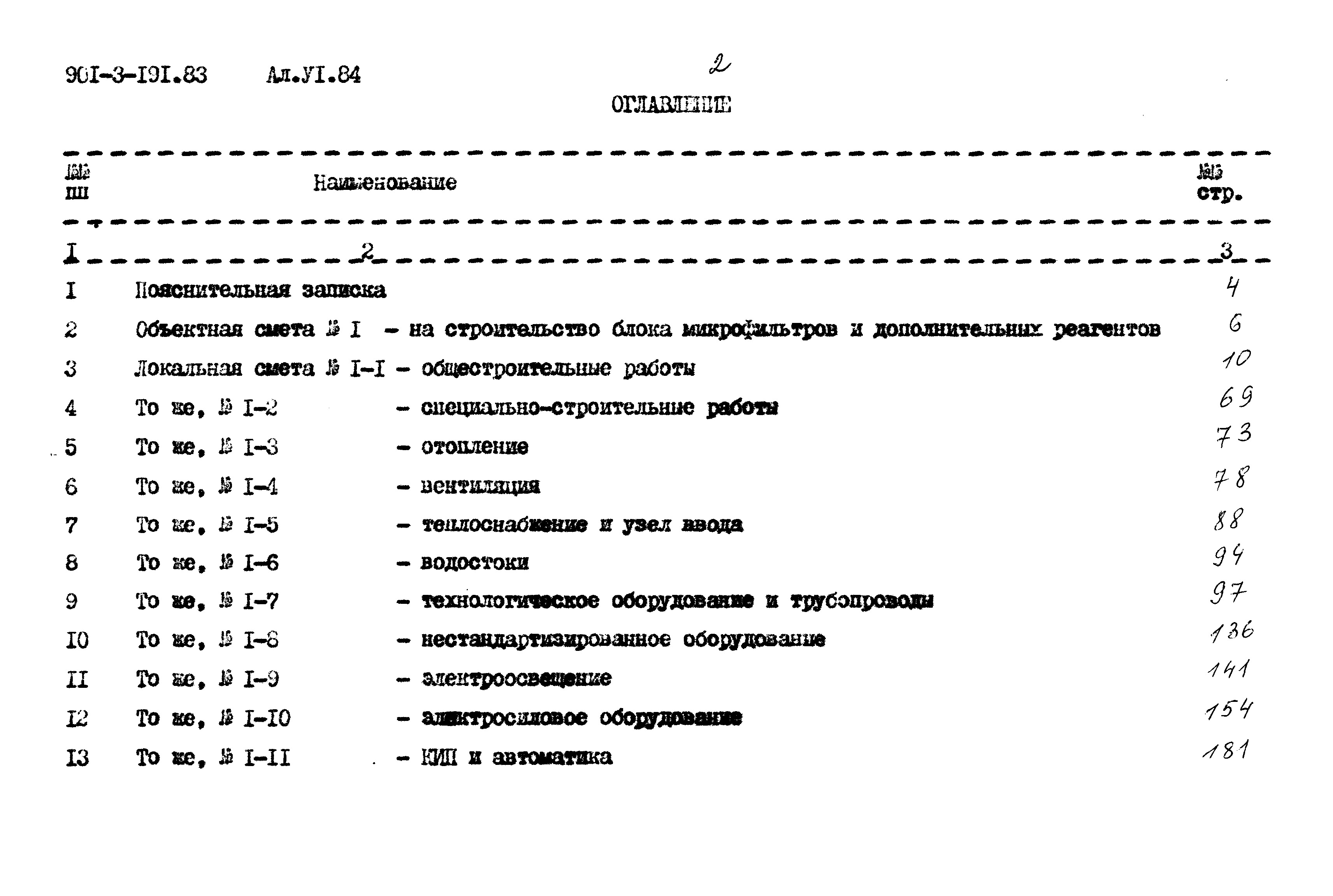 Типовой проект 901-3-191.83