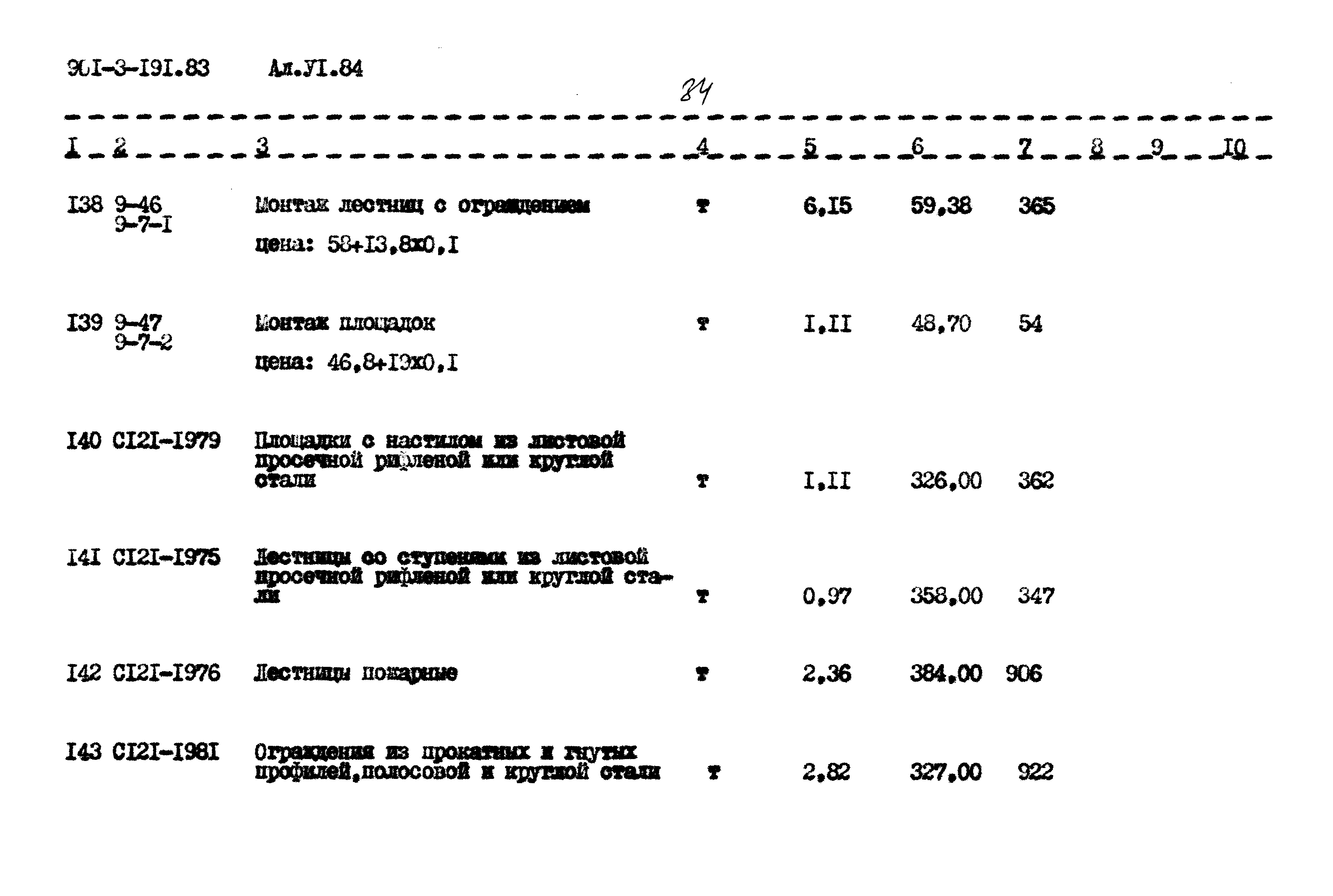 Типовой проект 901-3-191.83