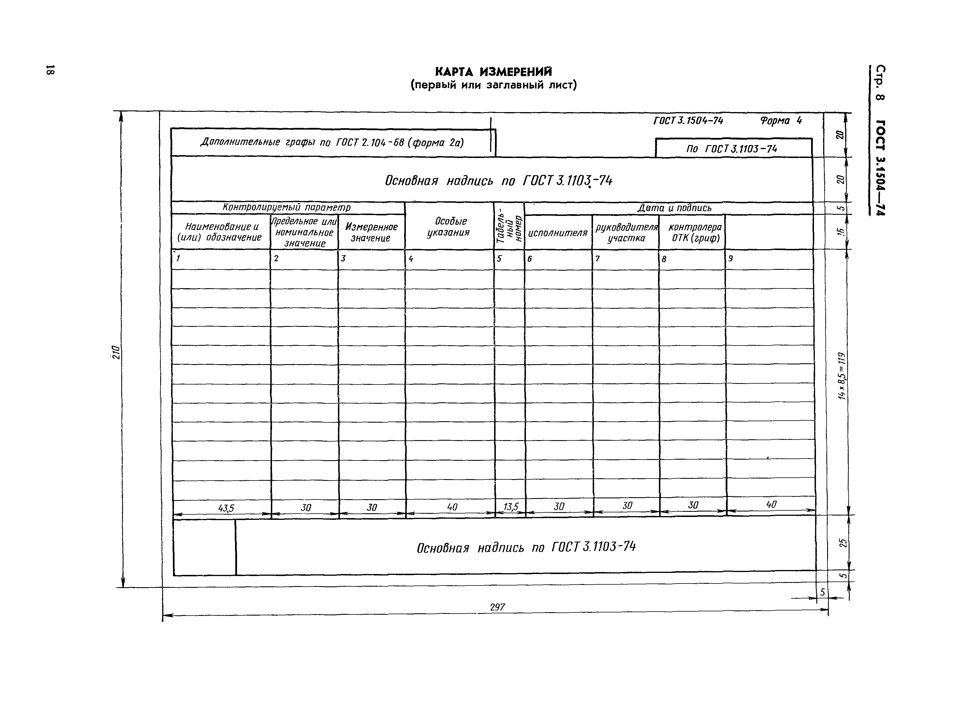 ГОСТ 3.1504-74