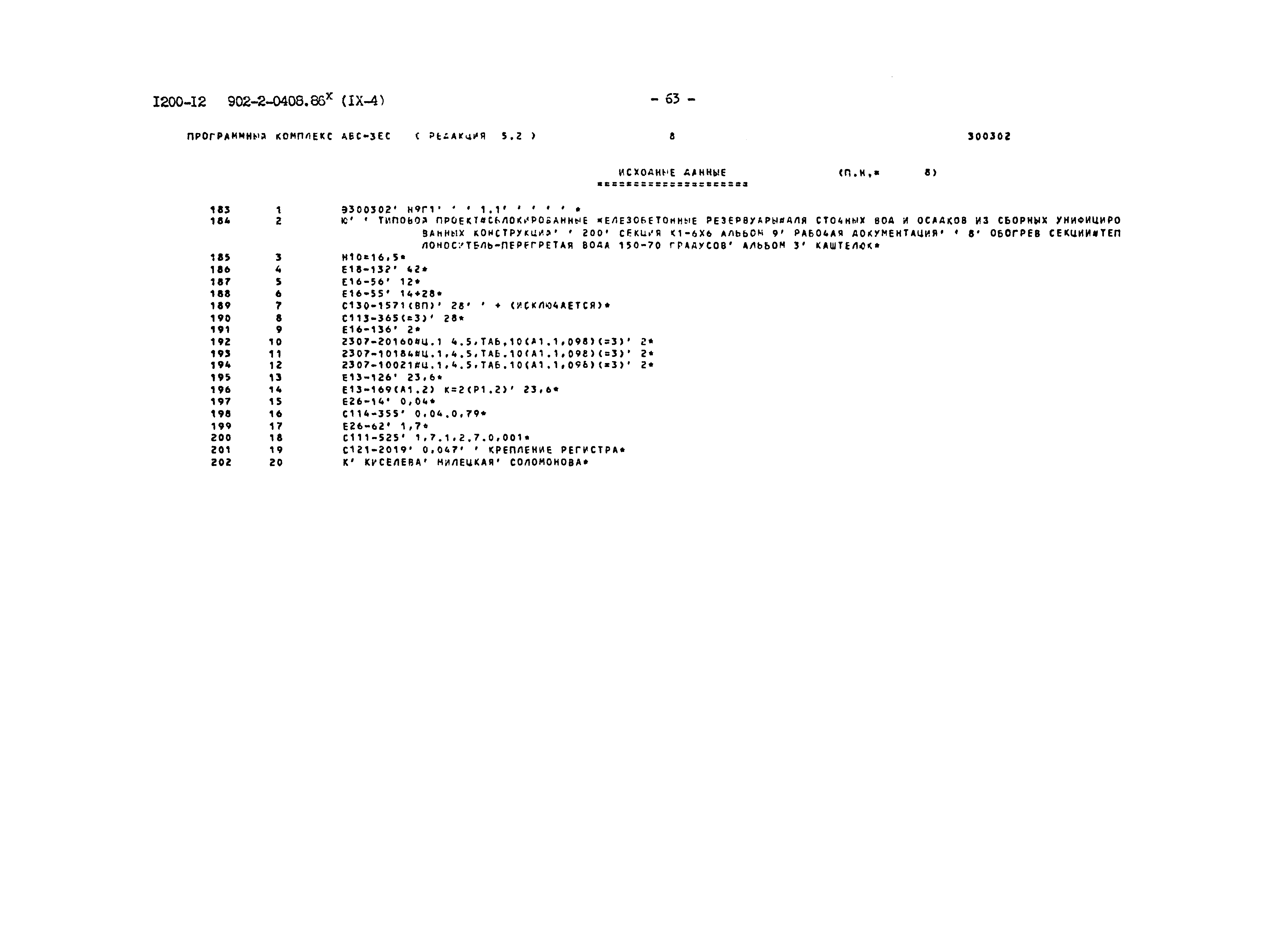 Типовые проектные решения 902-2-0408.86