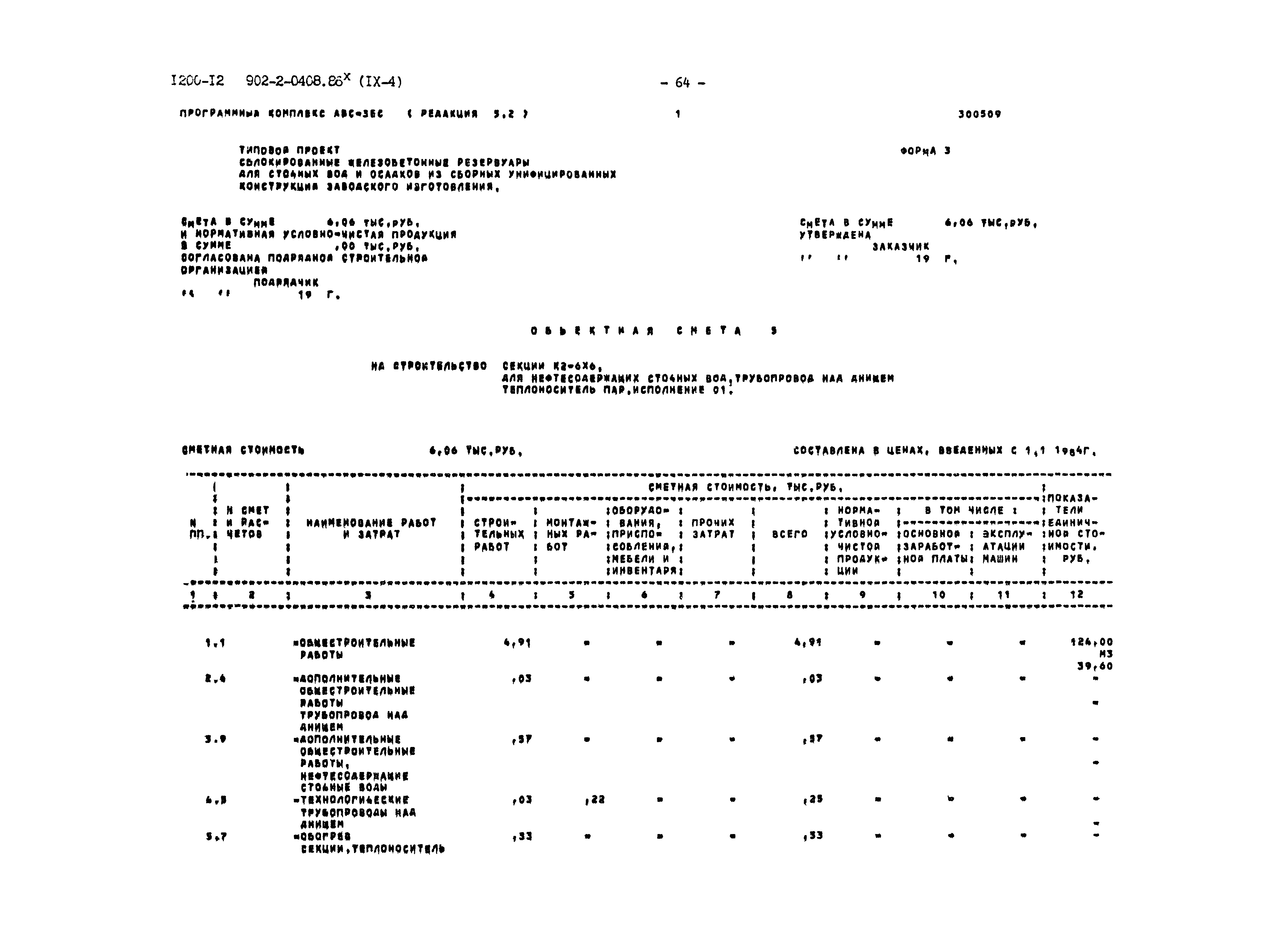 Типовые проектные решения 902-2-0408.86