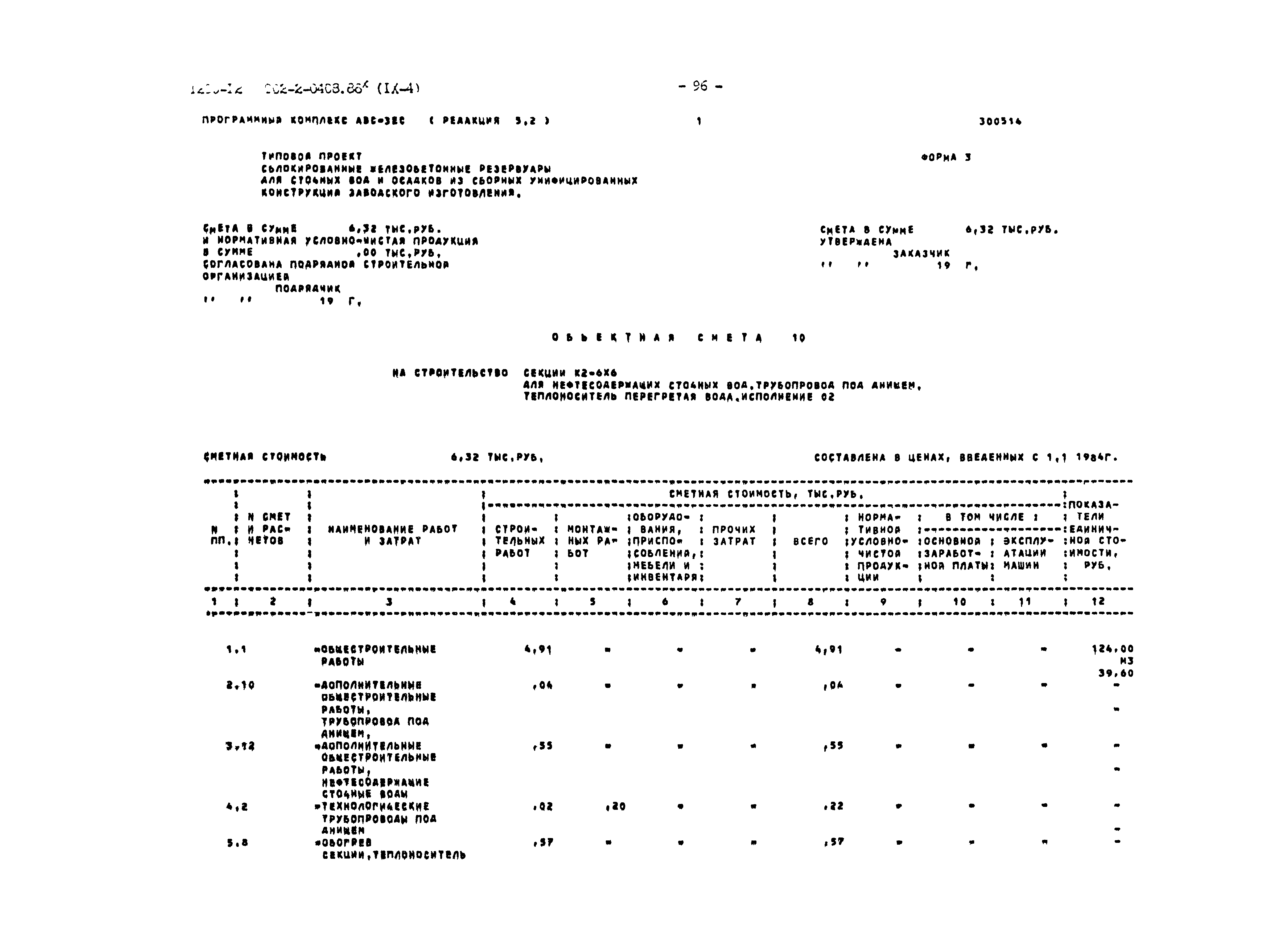 Типовые проектные решения 902-2-0408.86
