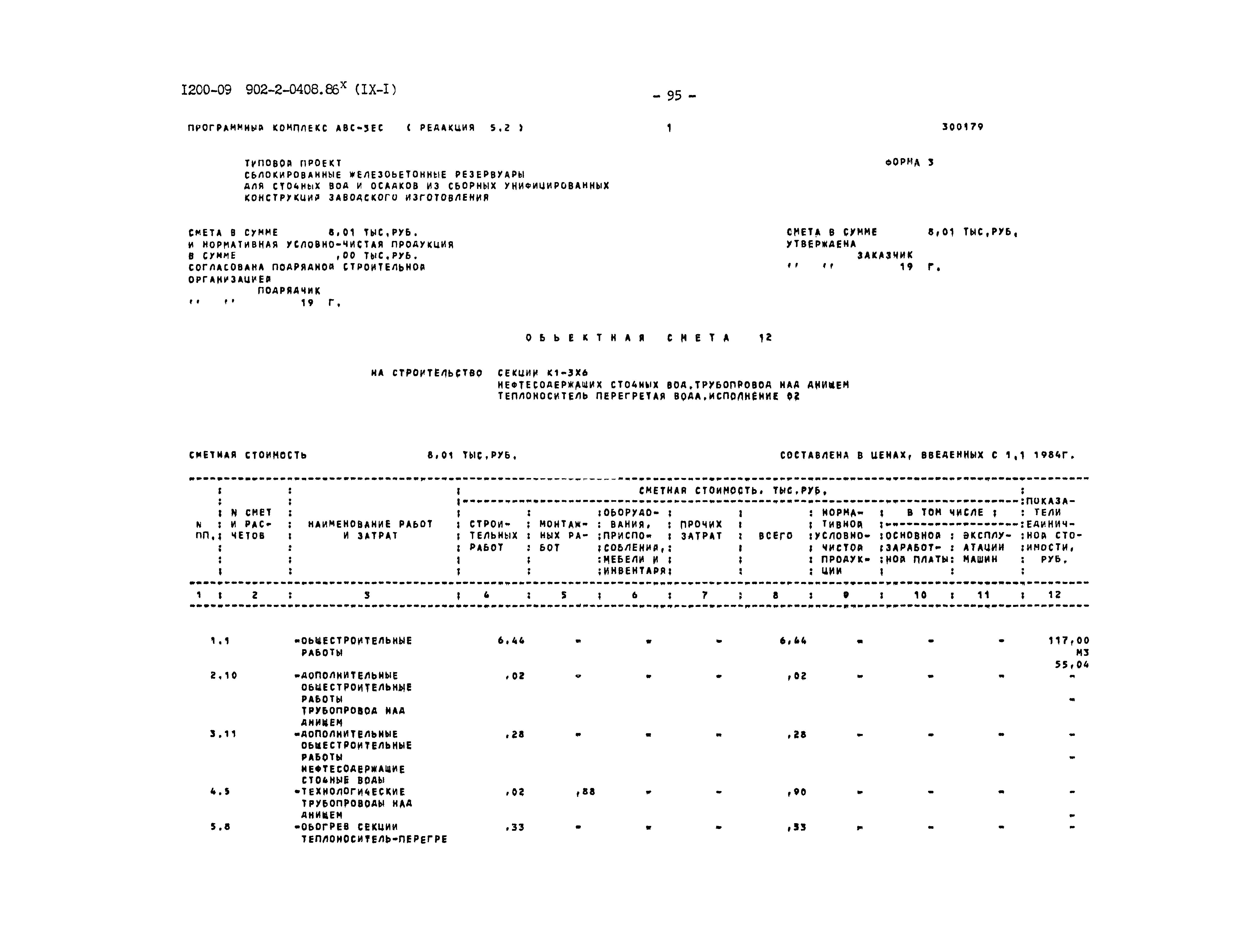 Типовые проектные решения 902-2-0408.86