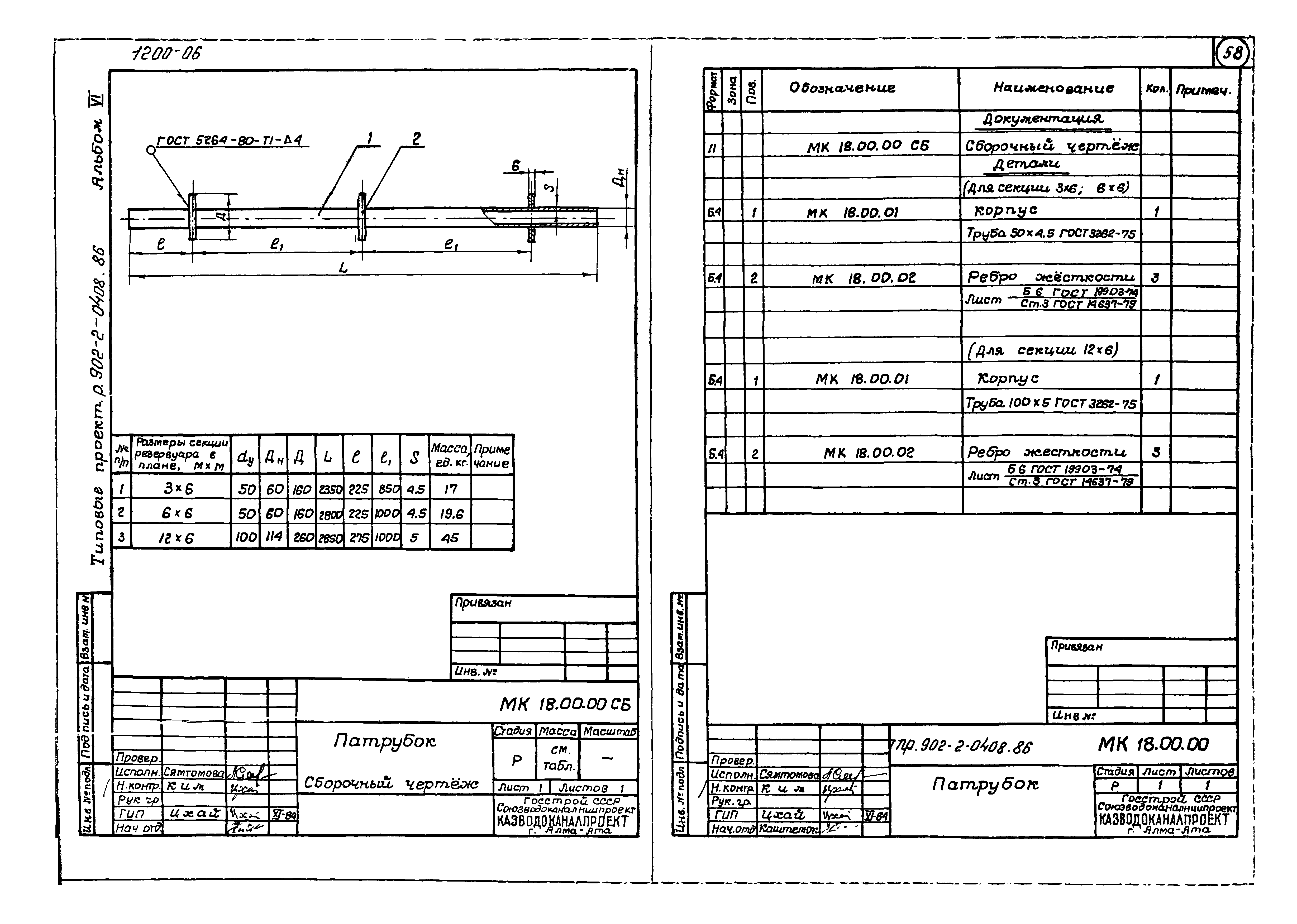 Типовые проектные решения 902-2-0408.86