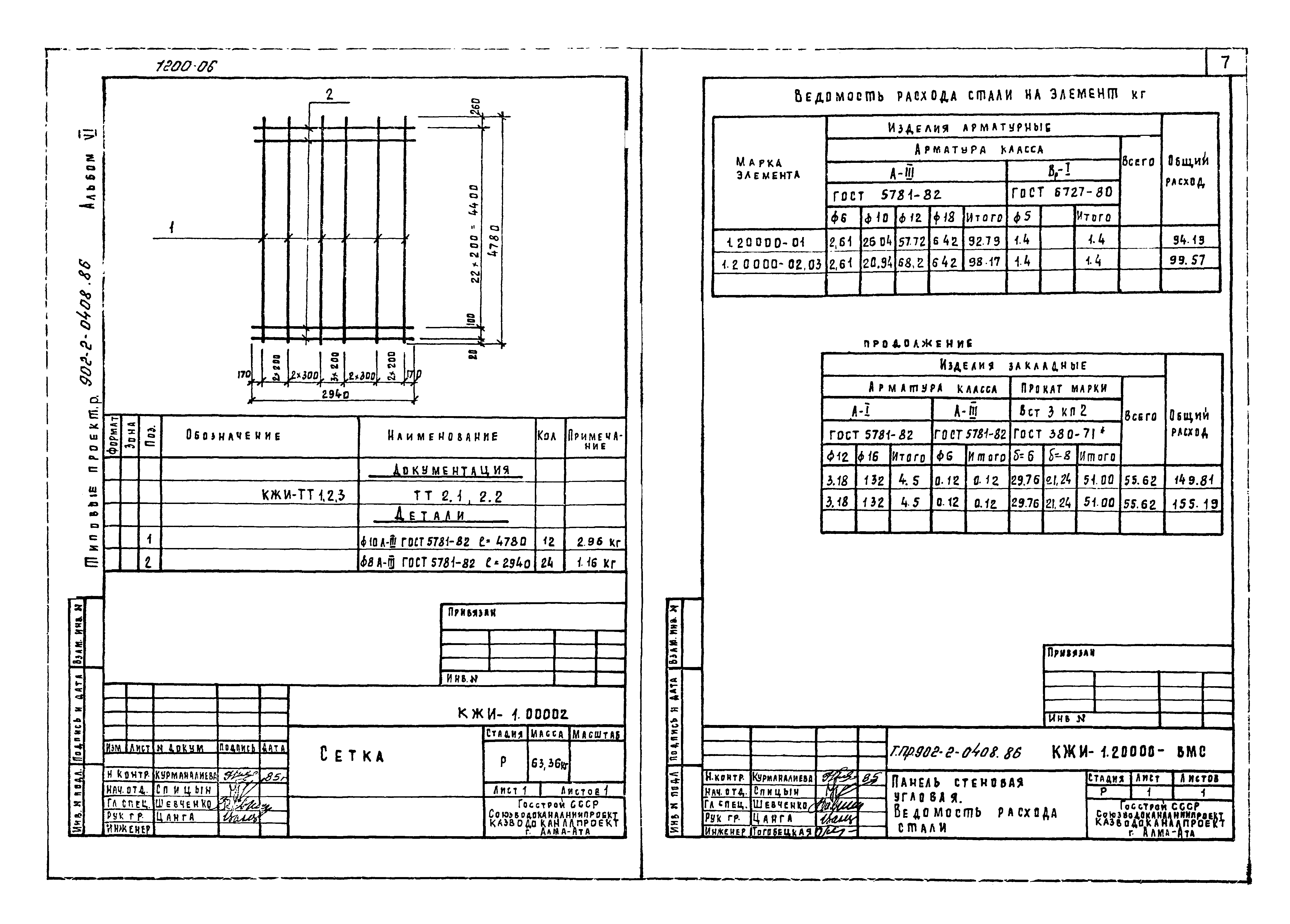 Типовые проектные решения 902-2-0408.86
