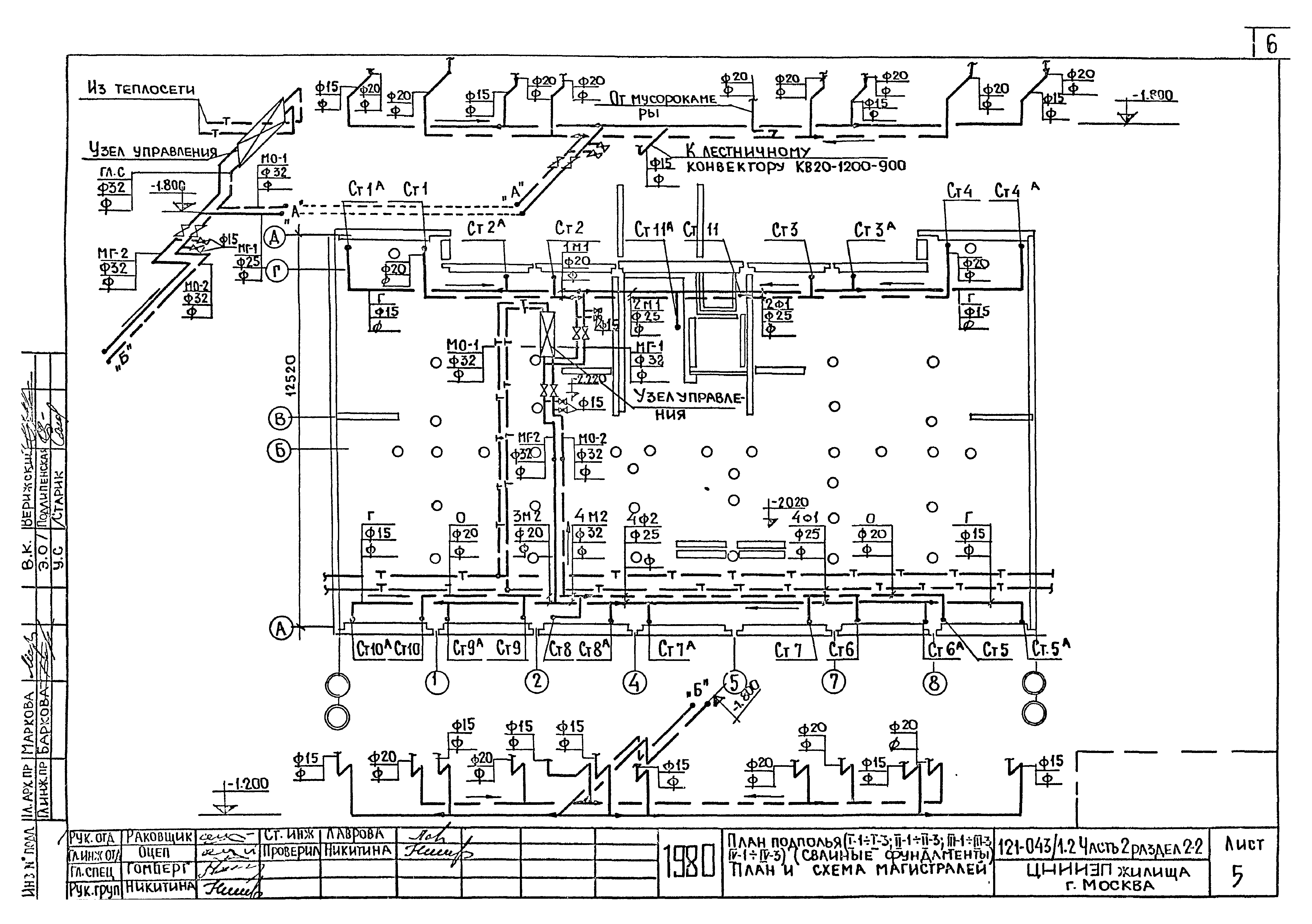 Типовой проект 121-043/1.2