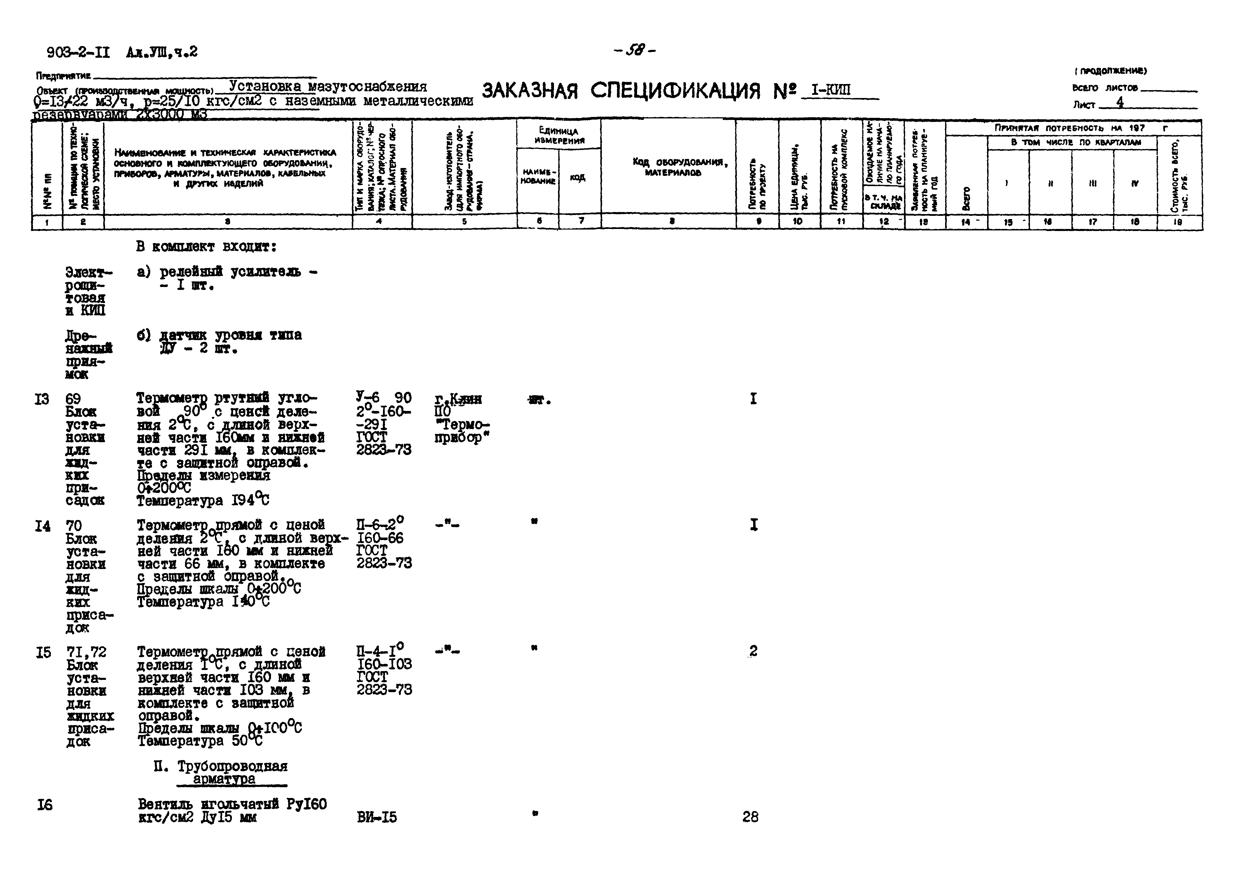Типовой проект 903-2-15