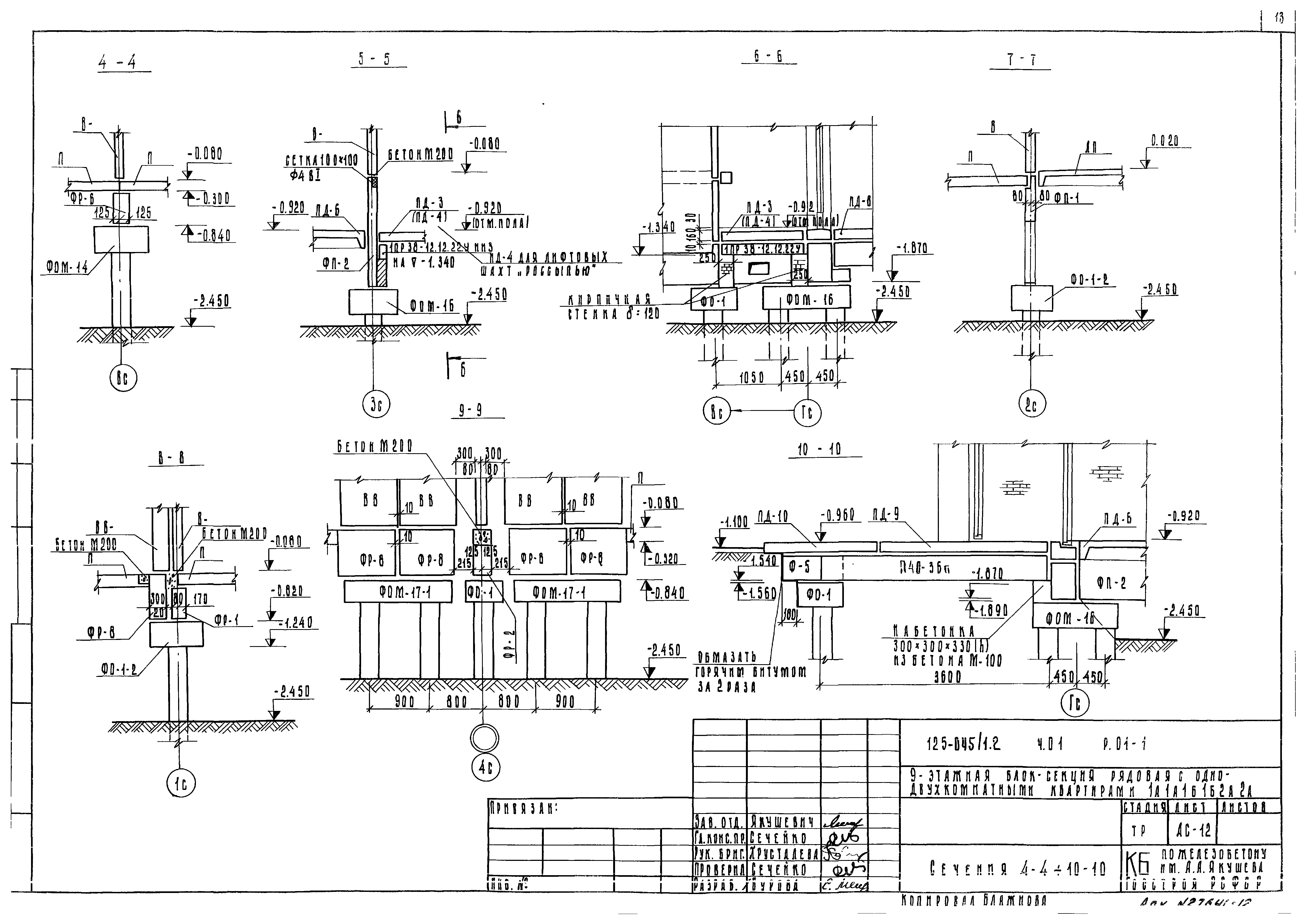 Типовой проект 125-045/1.2