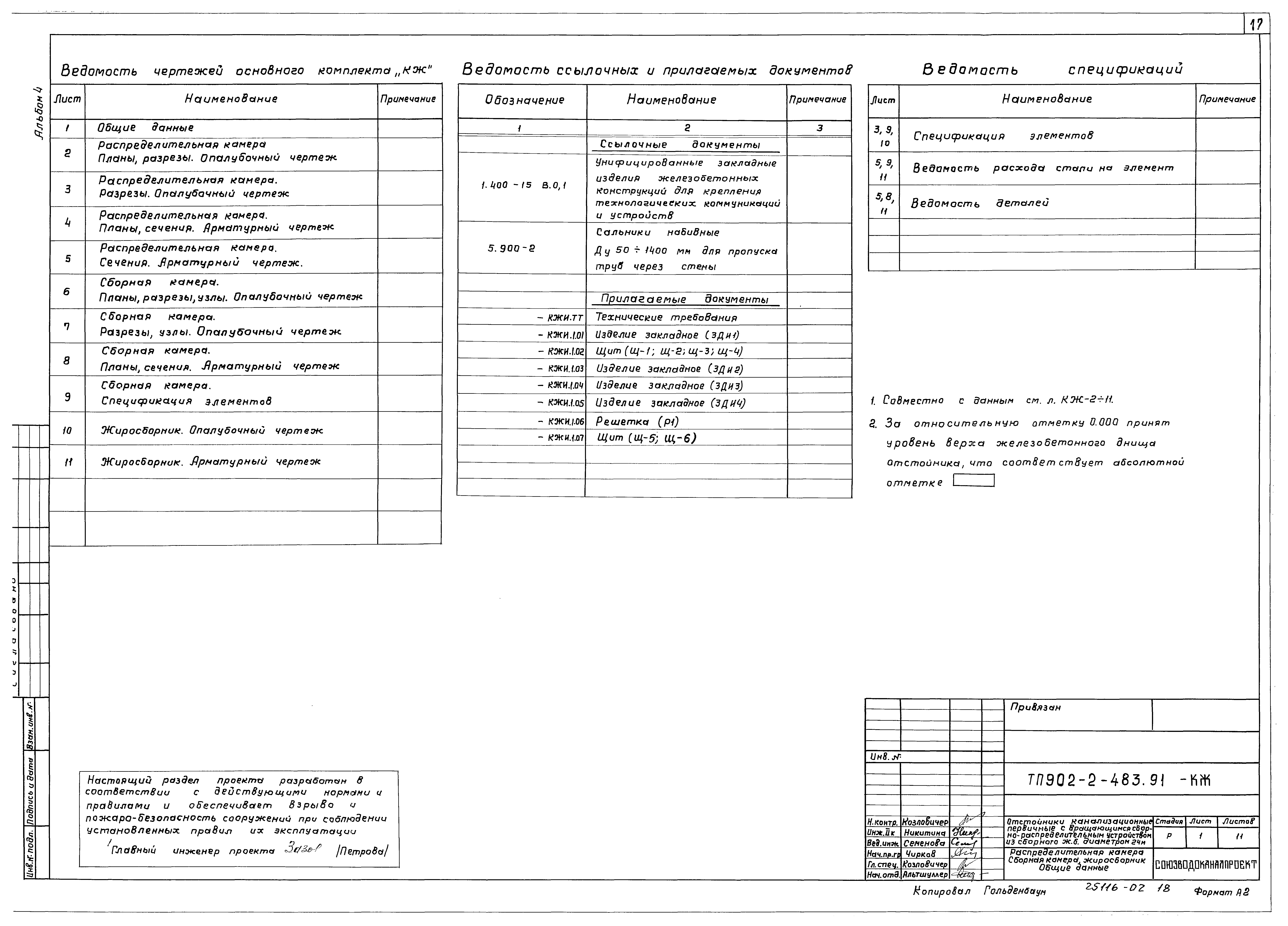 Типовой проект 902-2-483.91