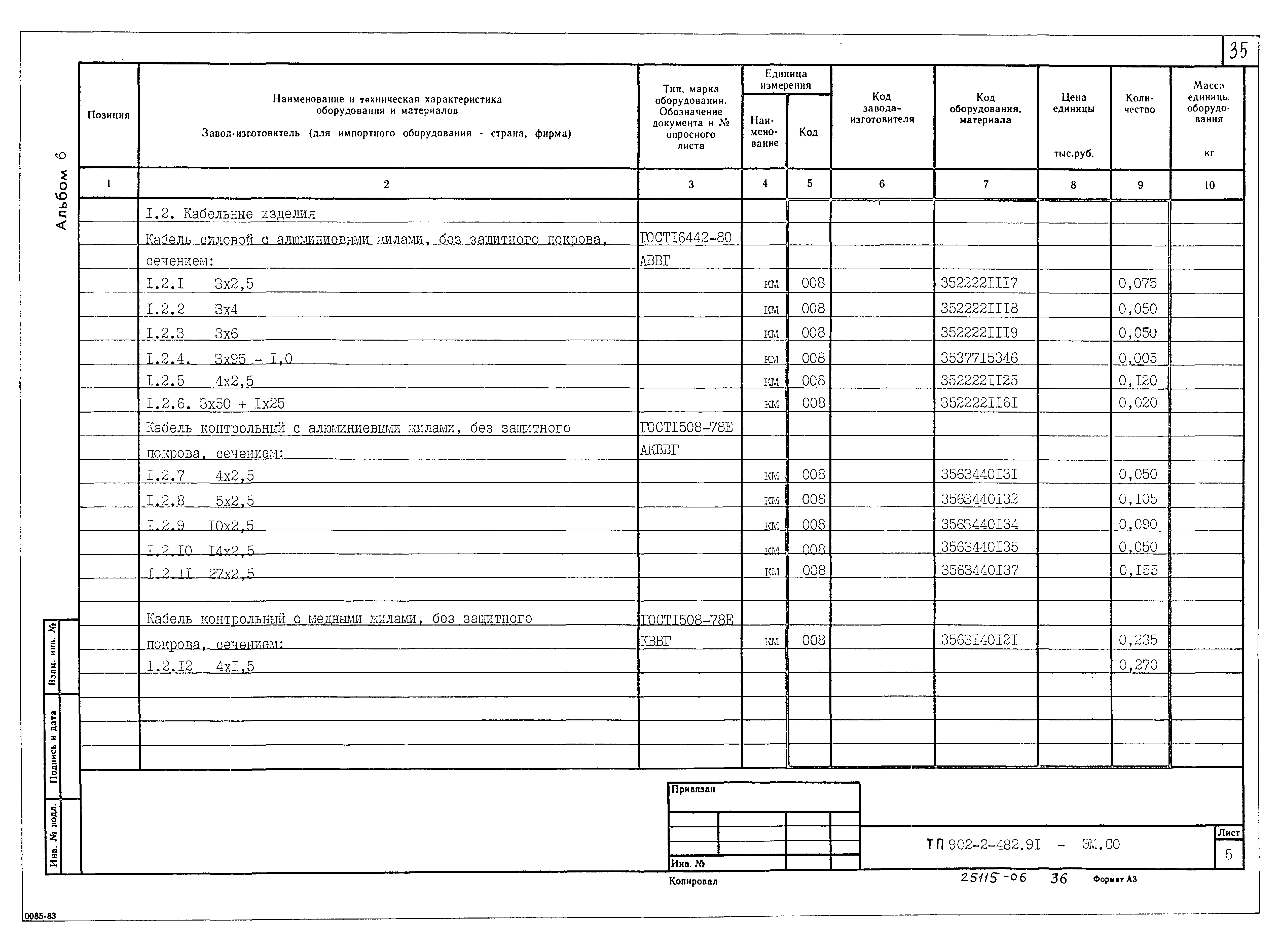Типовой проект 902-2-482.91