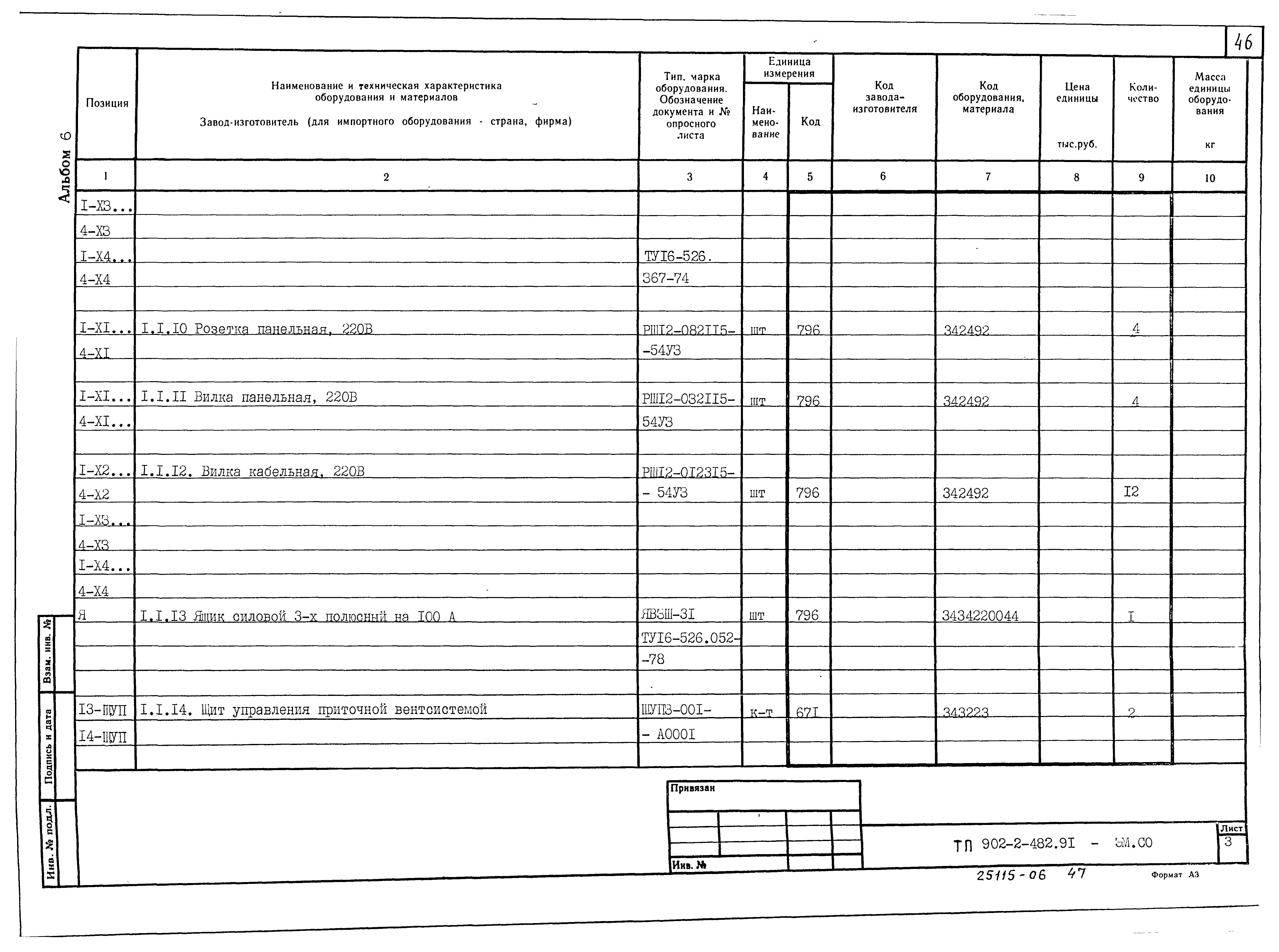 Типовой проект 902-2-482.91