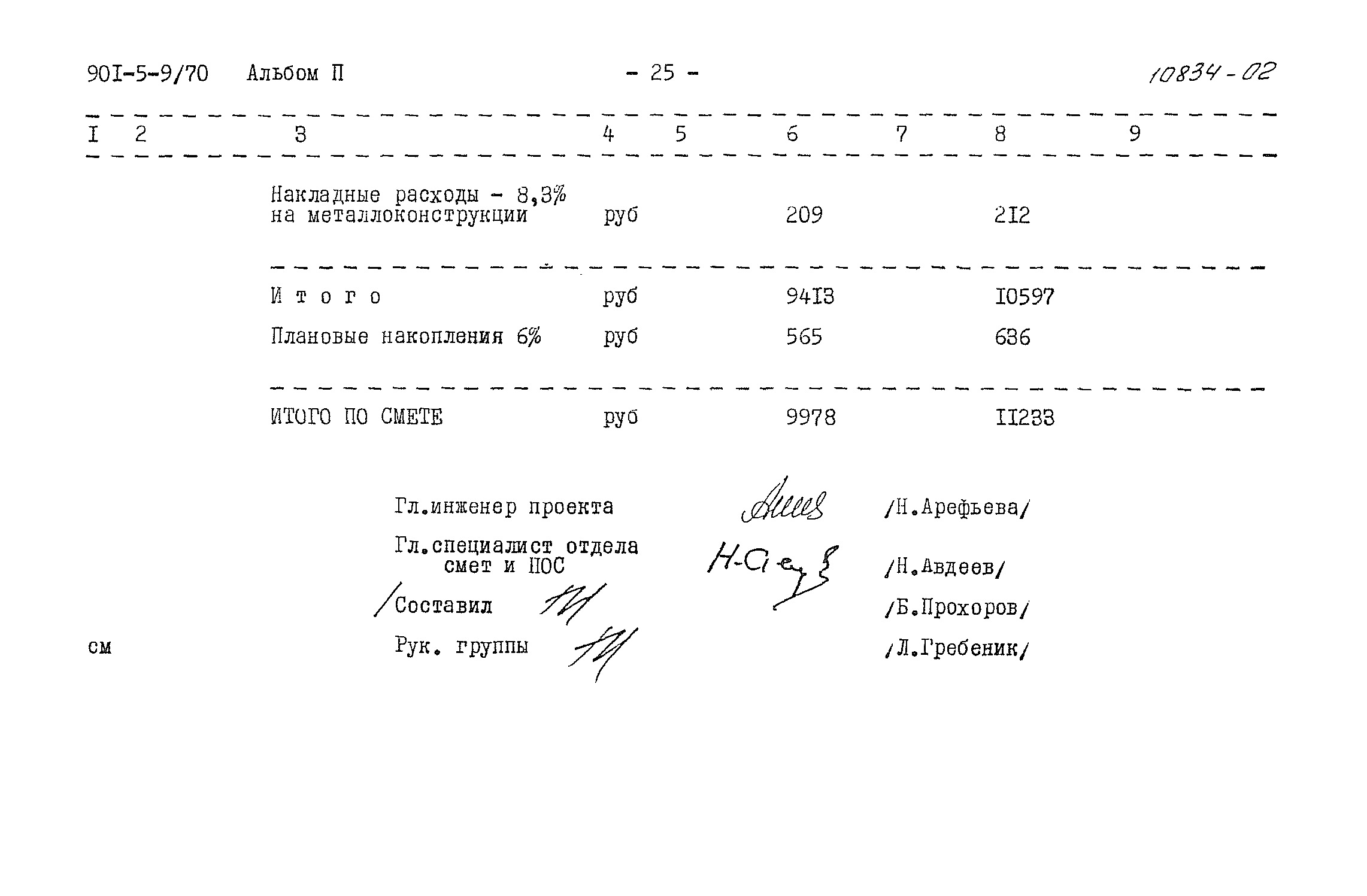 Типовой проект 901-5-9/70