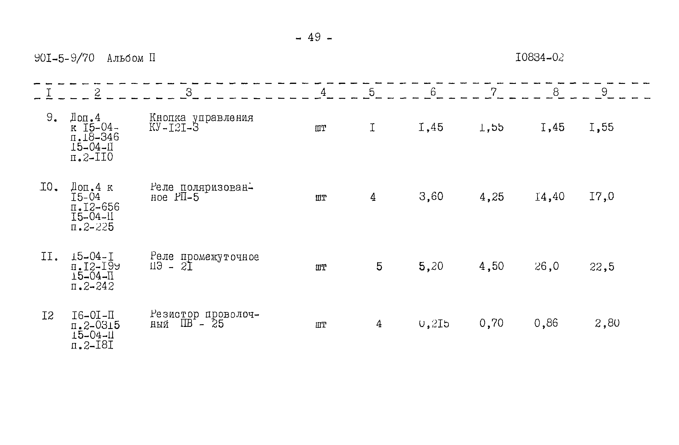 Типовой проект 901-5-9/70