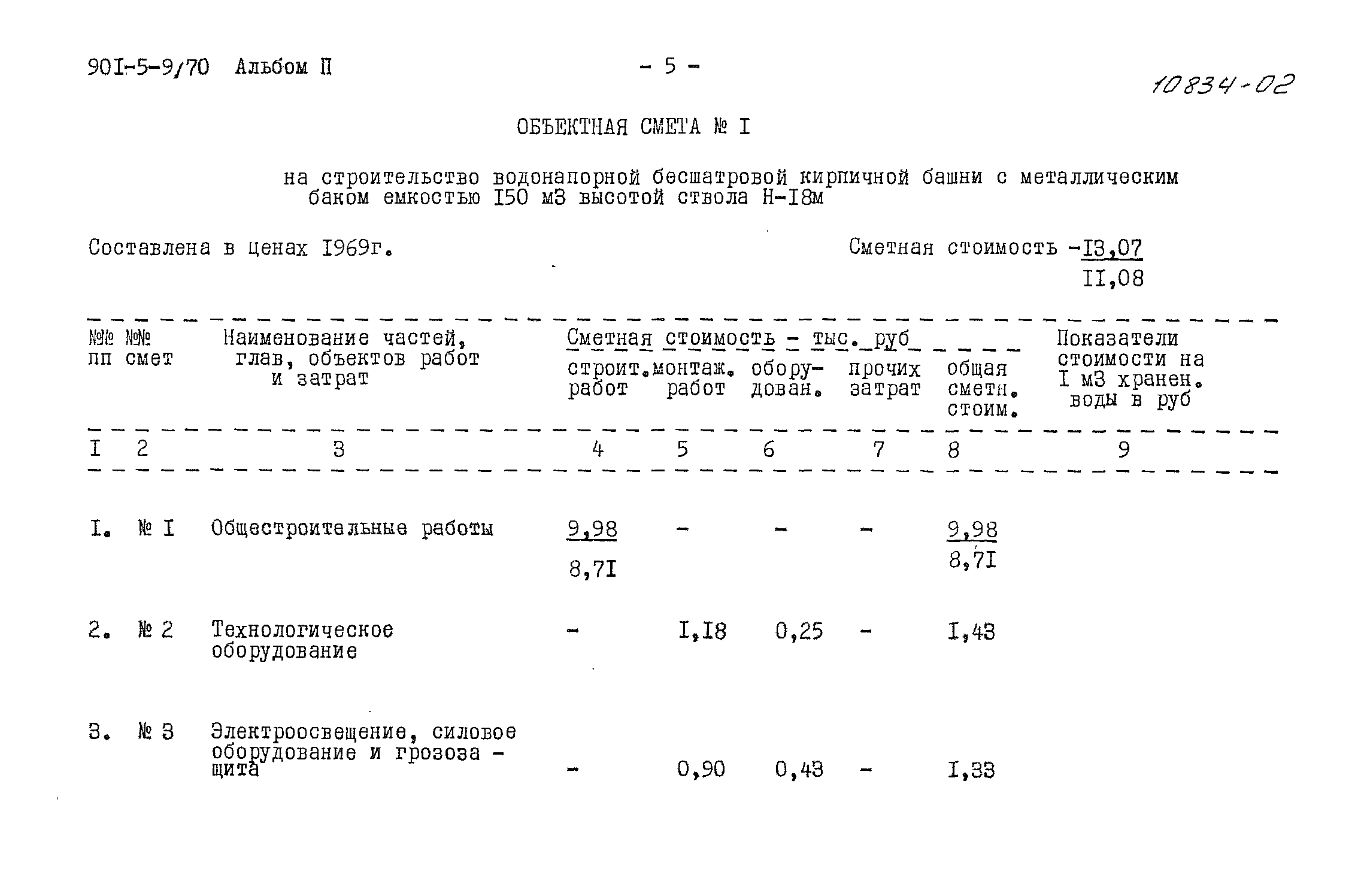 Типовой проект 901-5-9/70