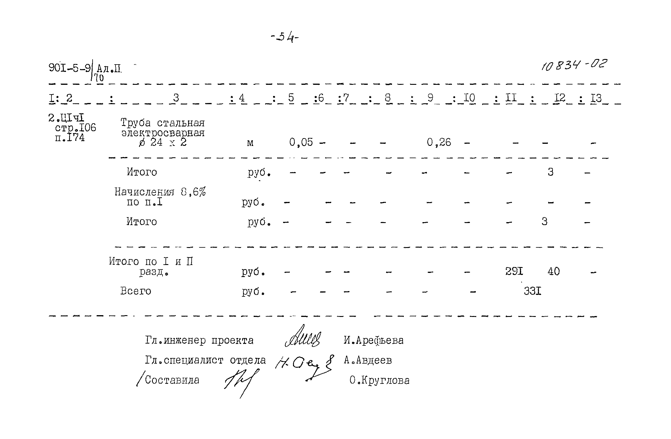 Типовой проект 901-5-9/70