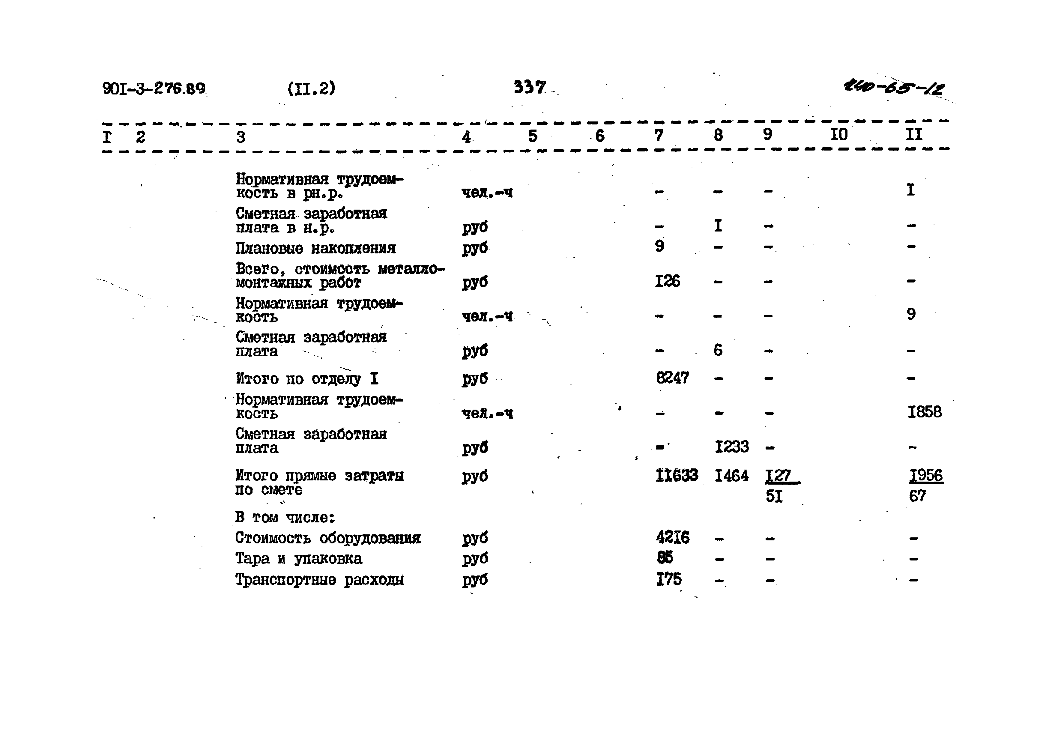 Типовой проект 901-3-276.89